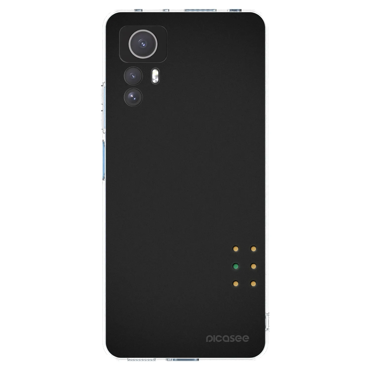 Picasee silikonový průhledný obal pro Xiaomi Redmi Note 12S - Pulse