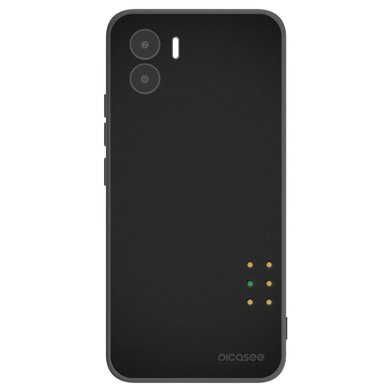 Picasee silikonový černý obal pro Xiaomi Redmi A2 - Pulse