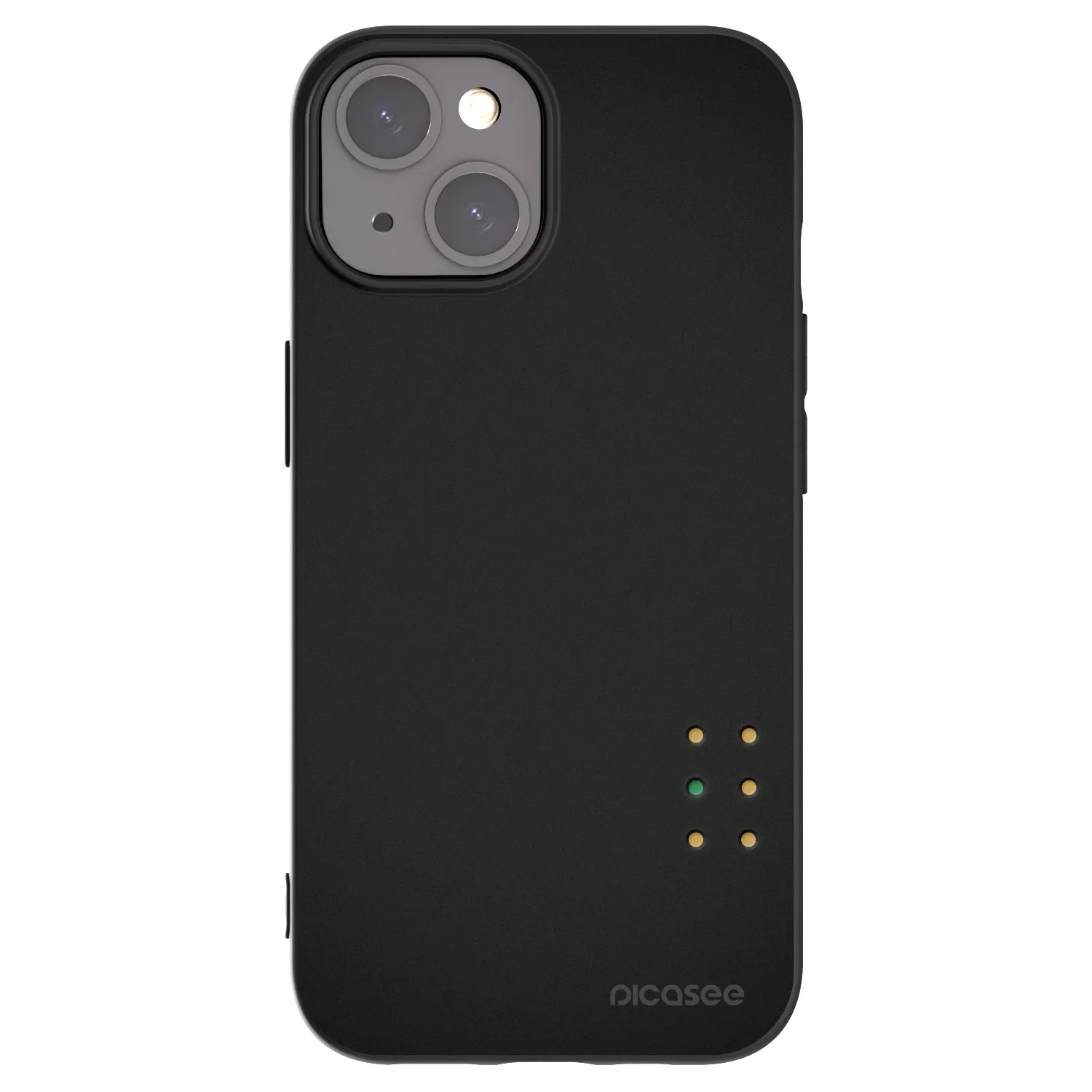 Picasee silikonový černý obal pro Apple iPhone 15 - Pulse