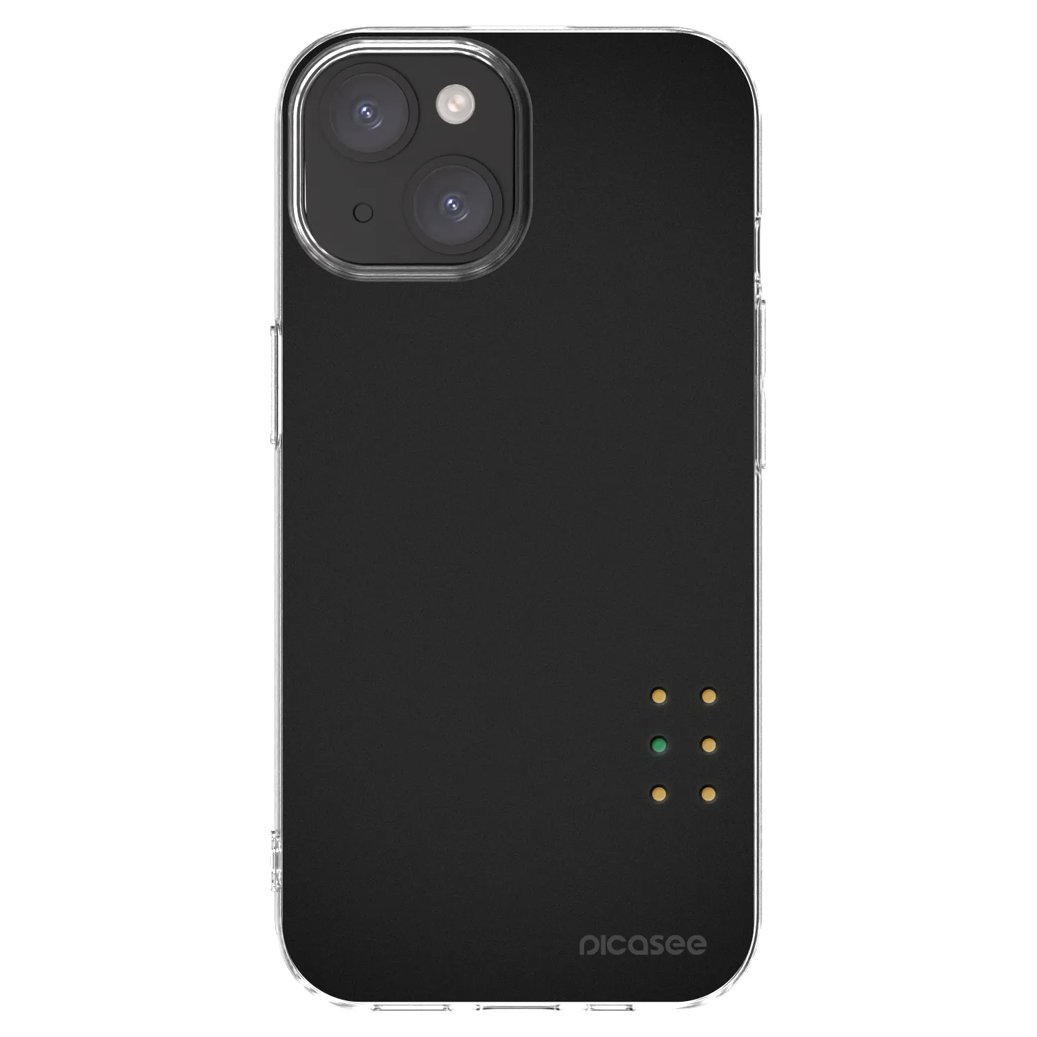 Picasee silikonový průhledný obal pro Apple iPhone 15 - Pulse