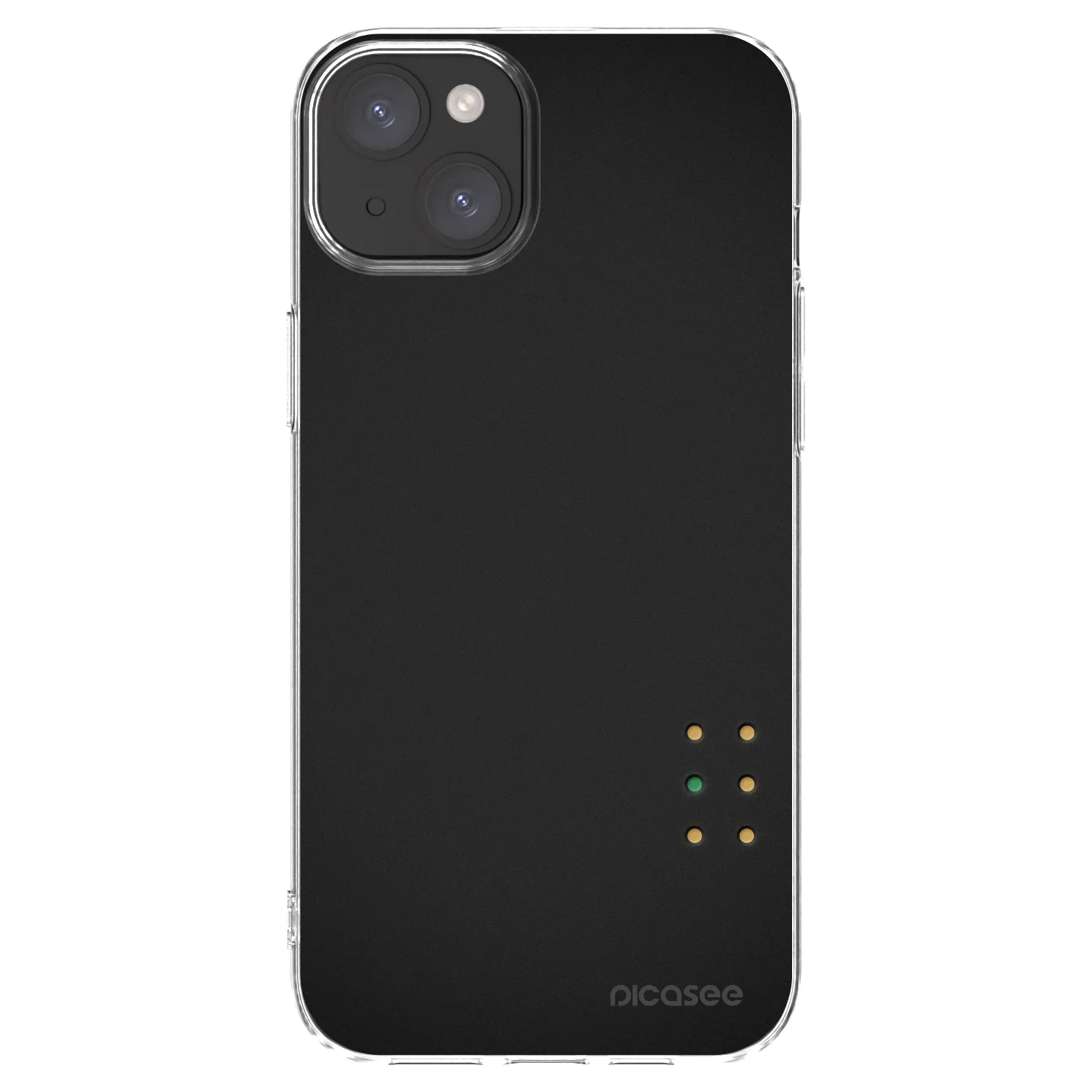 Picasee silikonový průhledný obal pro Apple iPhone 15 Plus - Pulse
