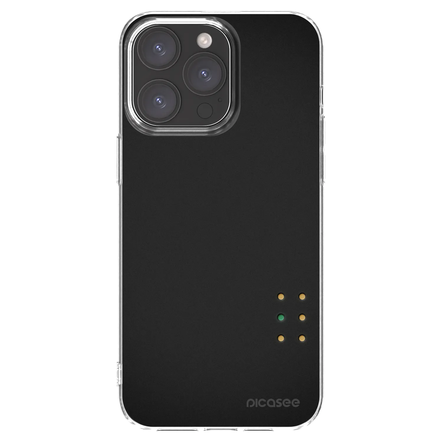 Picasee silikonový průhledný obal pro Apple iPhone 15 Pro Max - Pulse