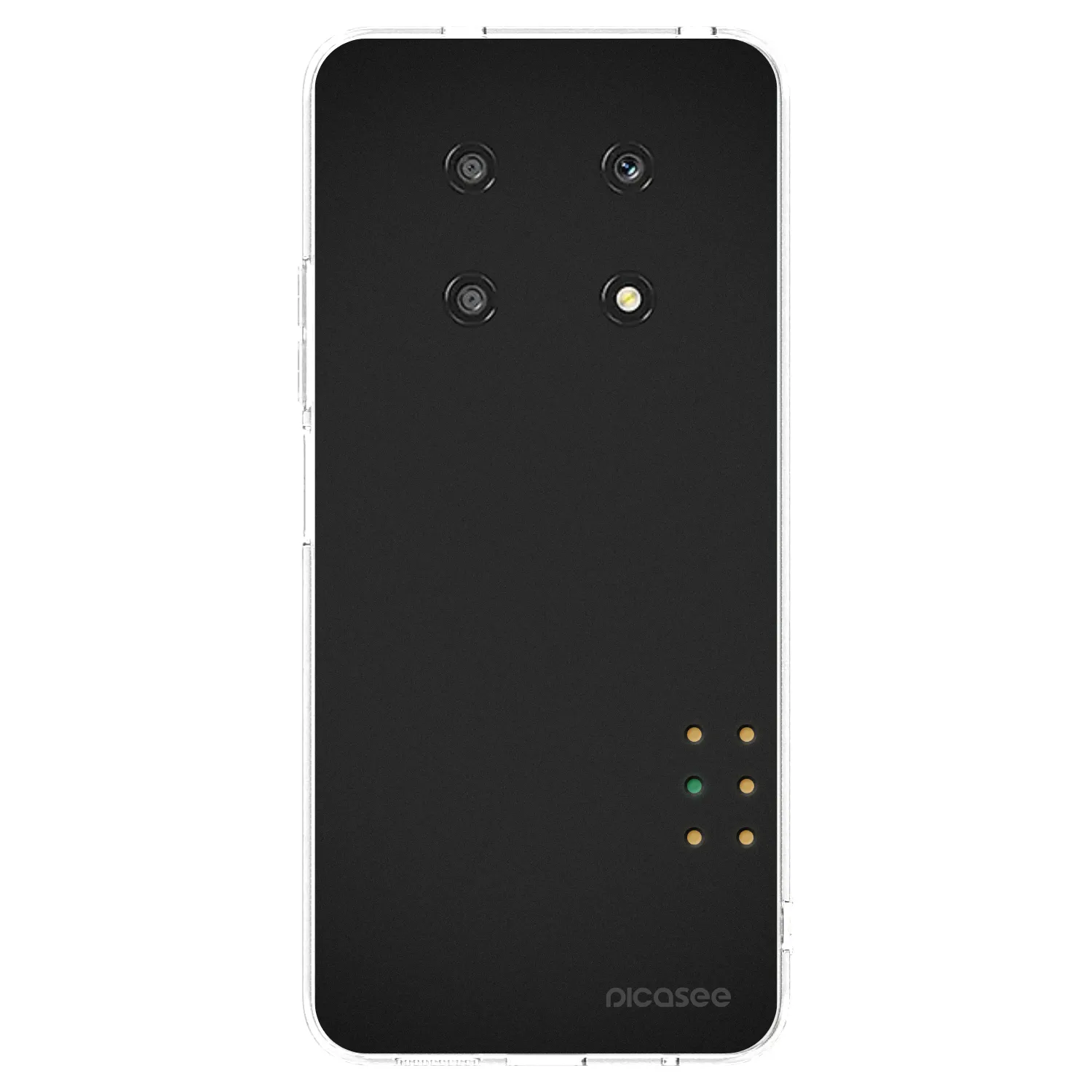 Picasee silikonový průhledný obal pro Honor Magic4 Lite 5G - Pulse