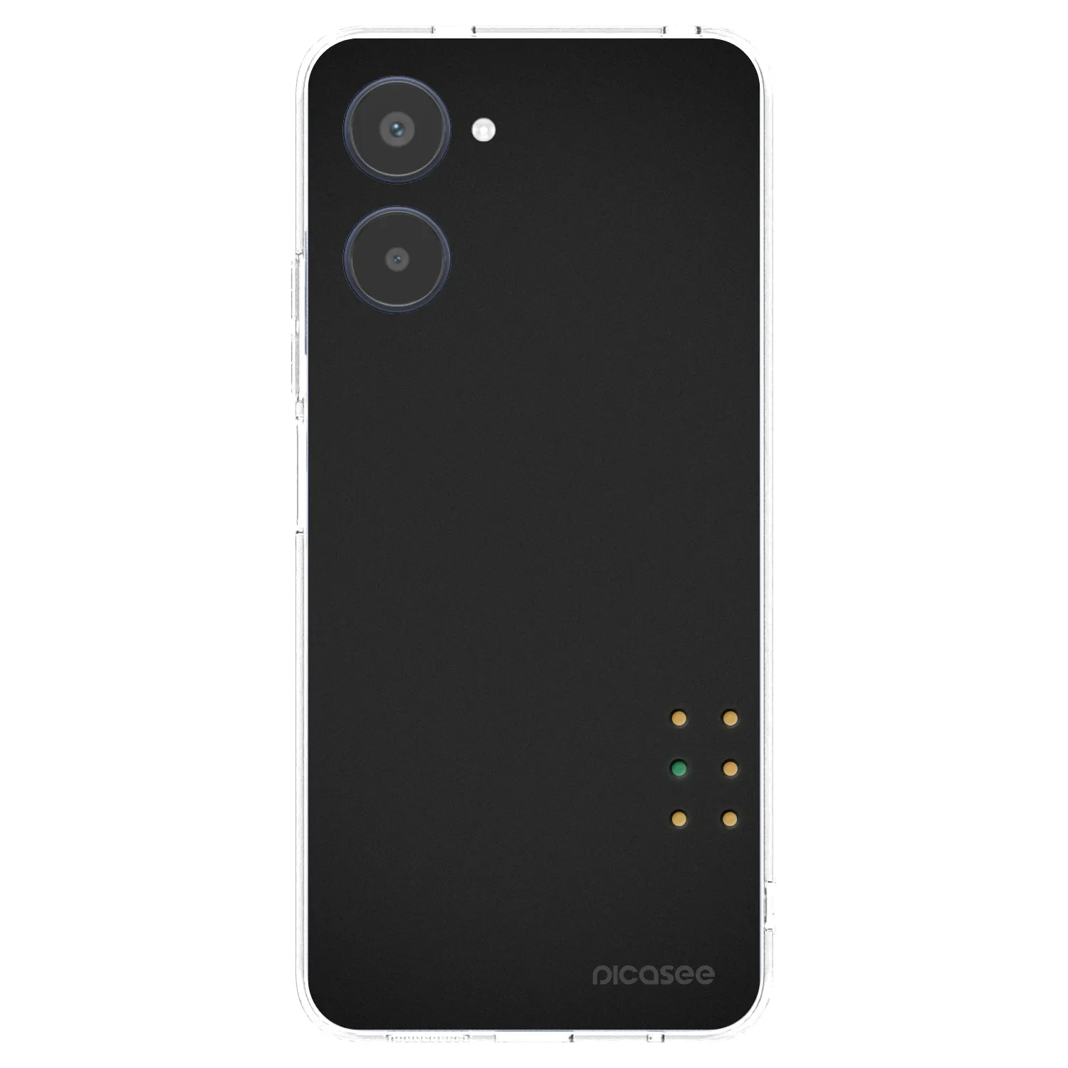 Picasee silikonový průhledný obal pro Realme 10 4G - Pulse