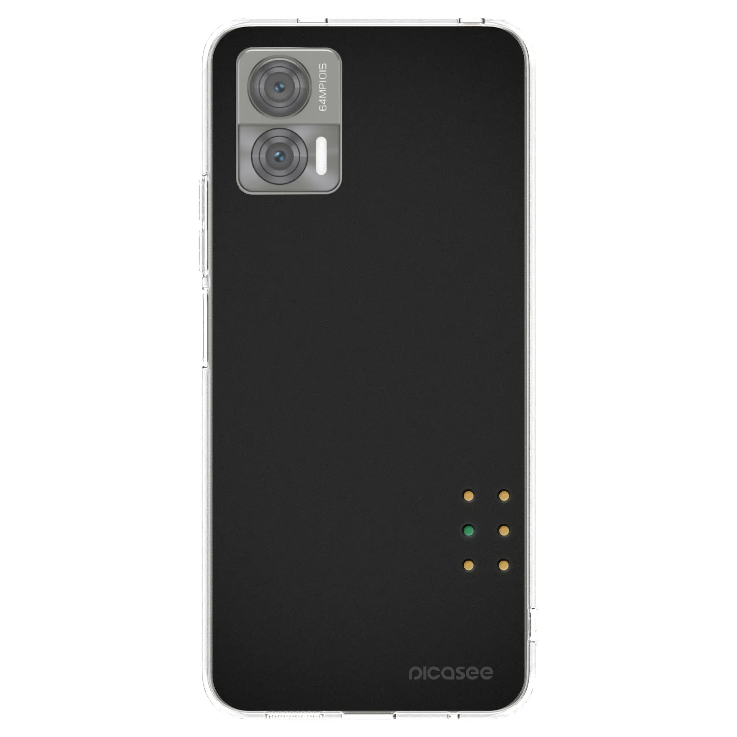 Picasee silikonový průhledný obal pro Motorola Edge 30 Neo - Pulse