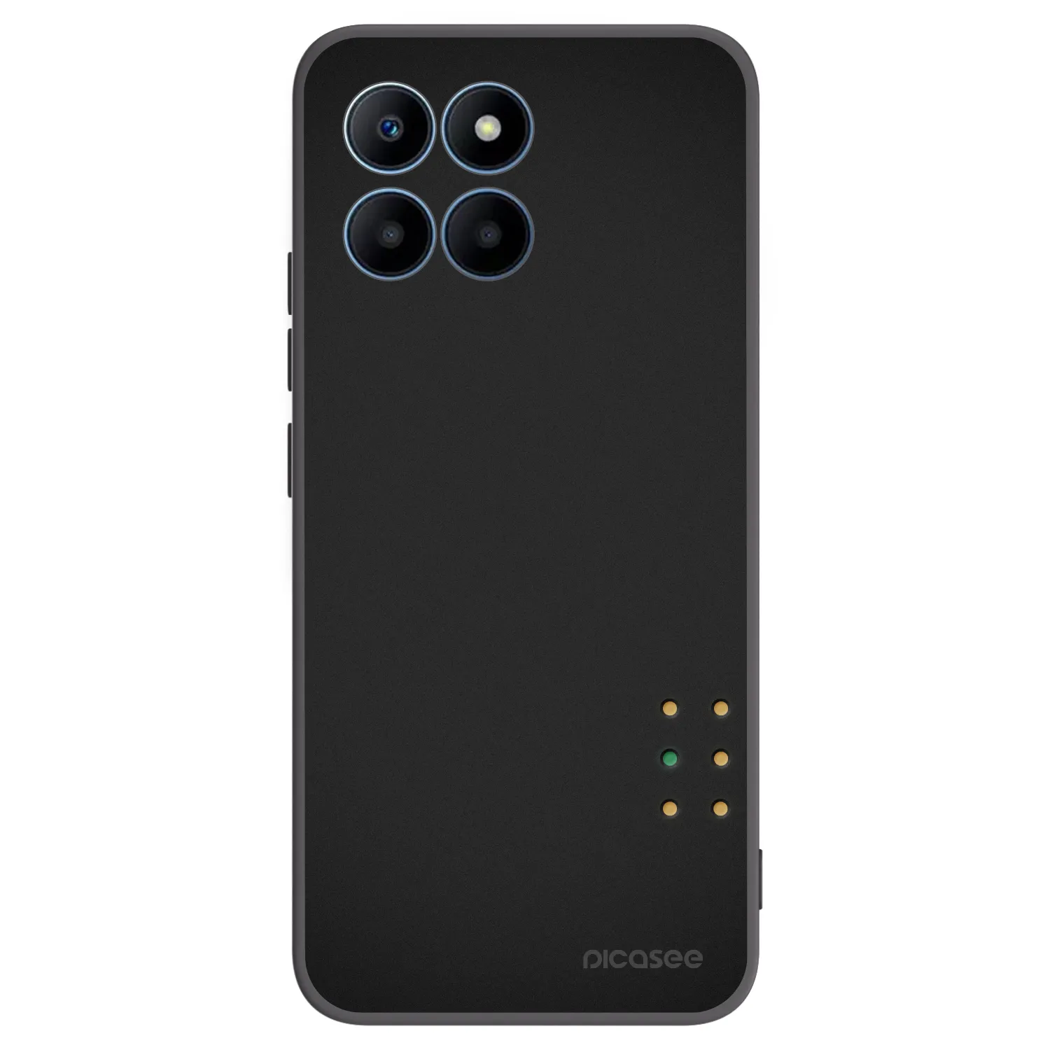Picasee silikonový černý obal pro Honor 70 Lite - Pulse