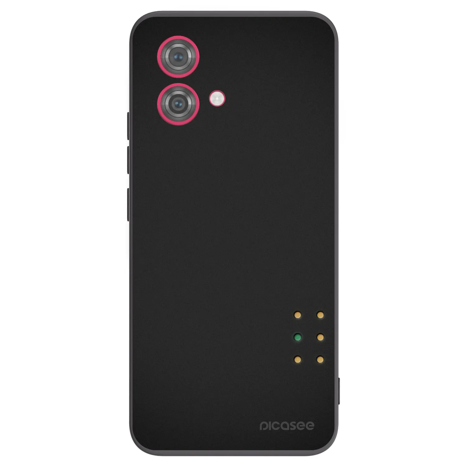 Picasee silikonový černý obal pro Motorola Moto G84 5G - Pulse