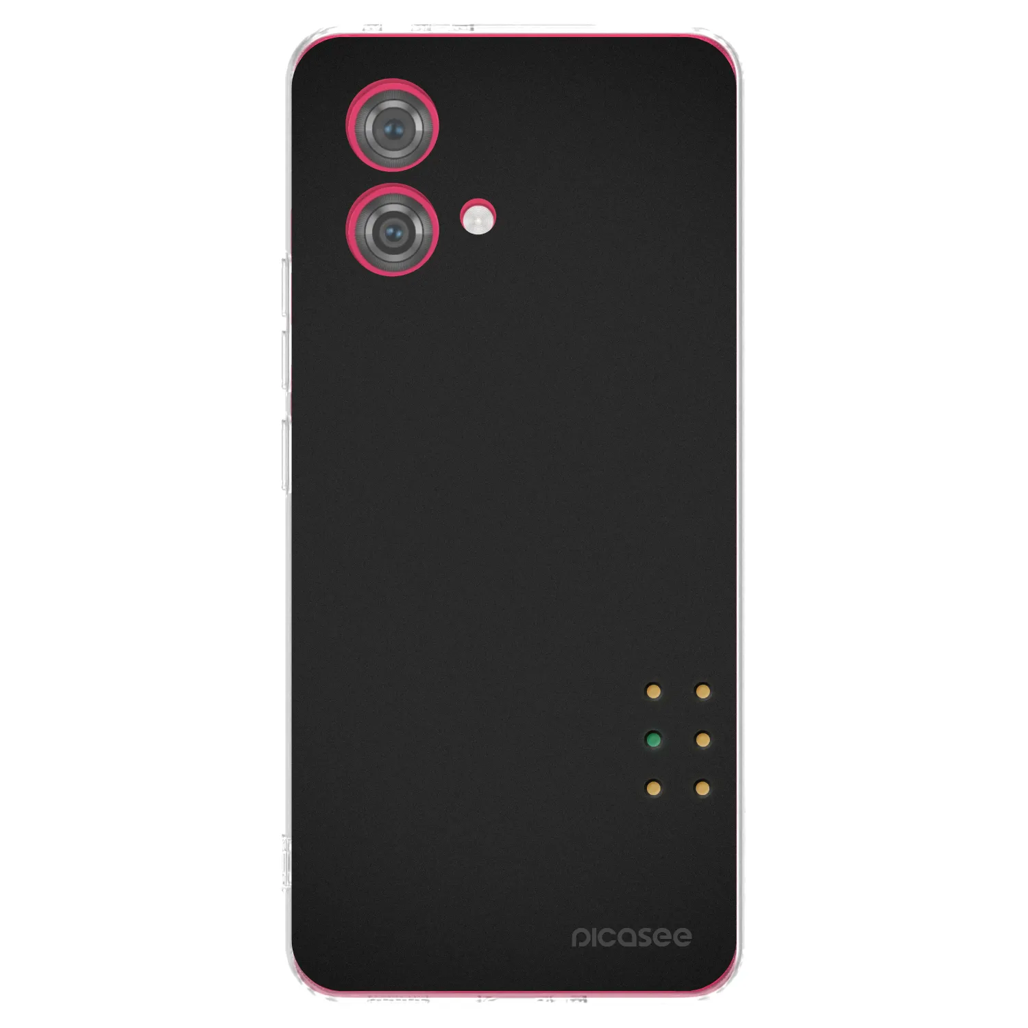 Picasee silikonový průhledný obal pro Motorola Moto G84 5G - Pulse