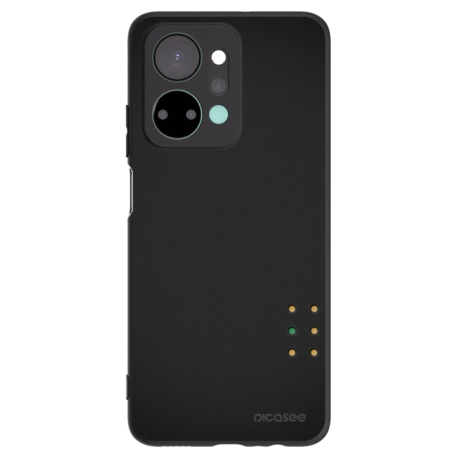 Picasee silikonový černý obal pro Honor X7a - Pulse