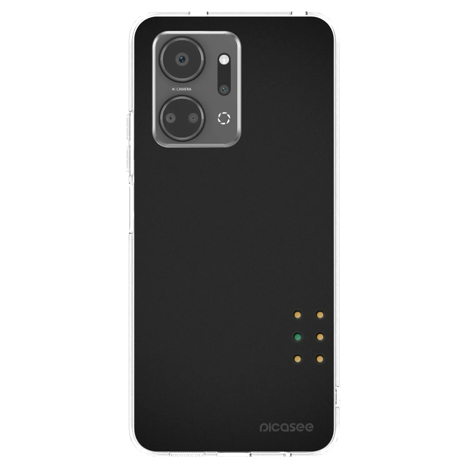 Picasee silikonový průhledný obal pro Honor X7a - Pulse