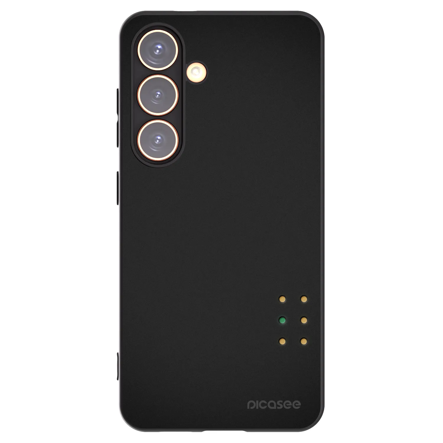 Picasee silikonový černý obal pro Samsung Galaxy S24 S921B 5G - Pulse