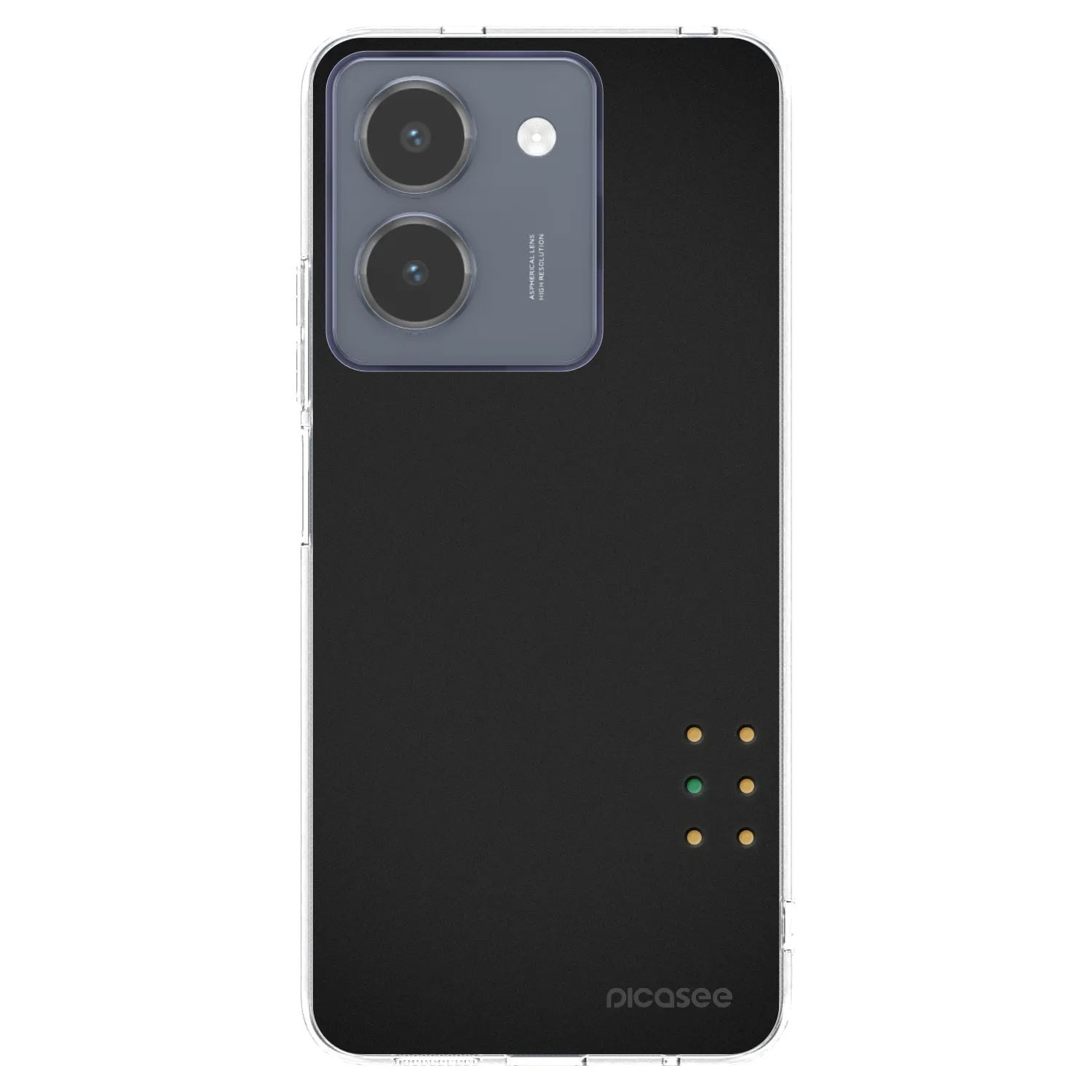 Picasee silikonový průhledný obal pro Vivo Y36 4G - Pulse