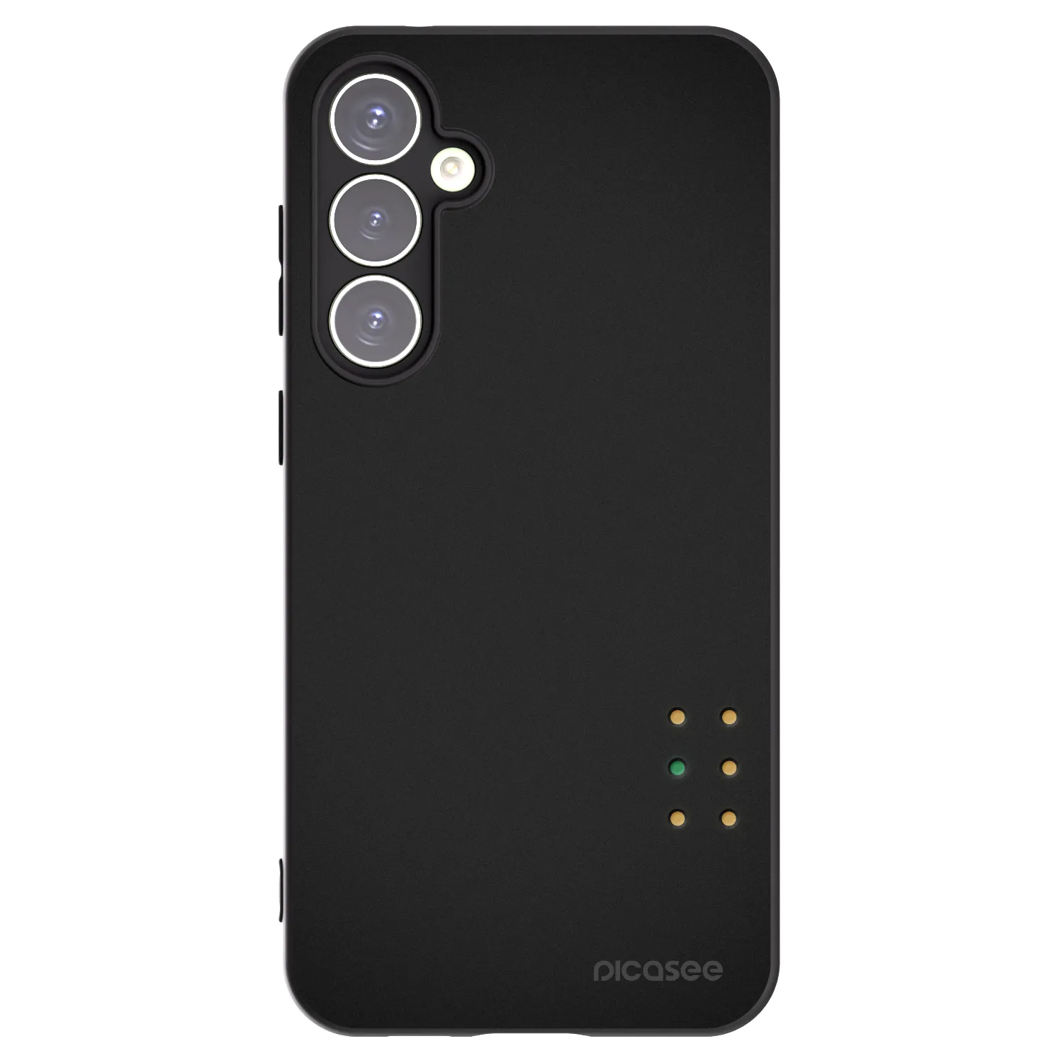 Picasee silikonový černý obal pro Samsung Galaxy S23 FE S711B - Pulse