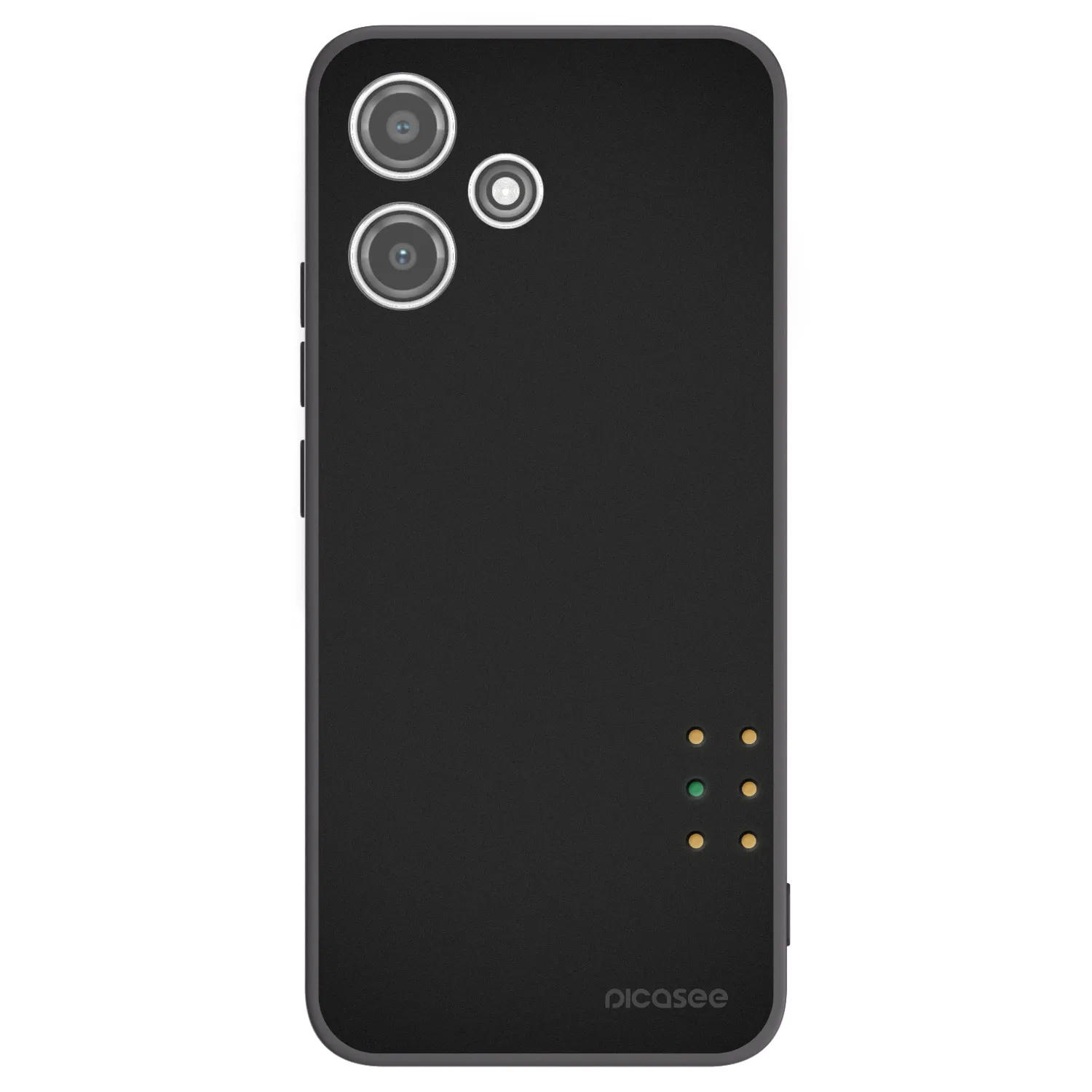 Picasee silikonový černý obal pro Xiaomi Redmi 12 5G - Pulse