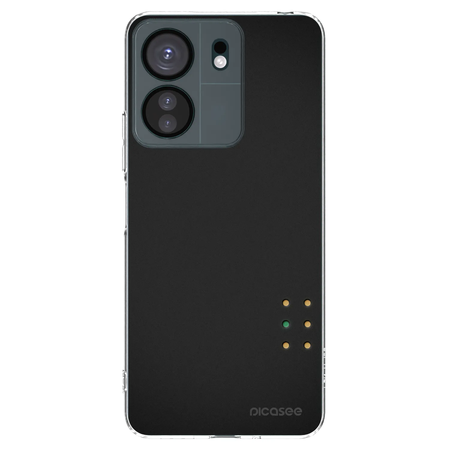 Picasee silikonový průhledný obal pro Xiaomi Redmi 13C 4G - Pulse