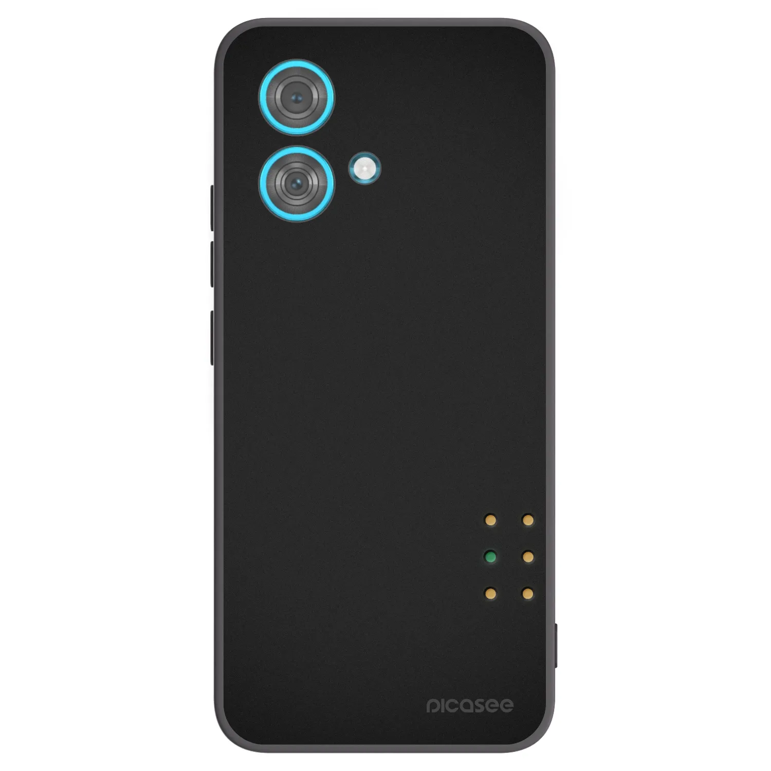 Picasee silikonový černý obal pro Motorola Edge 40 Neo - Pulse