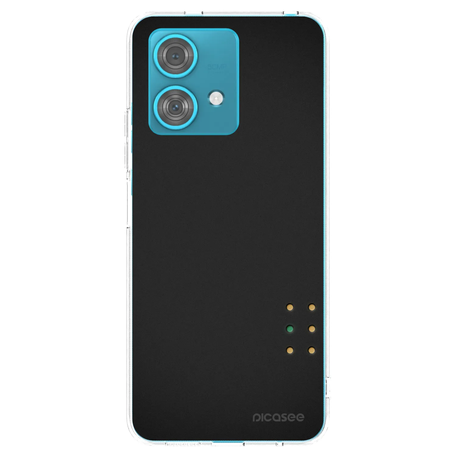 Picasee silikonový průhledný obal pro Motorola Edge 40 Neo - Pulse