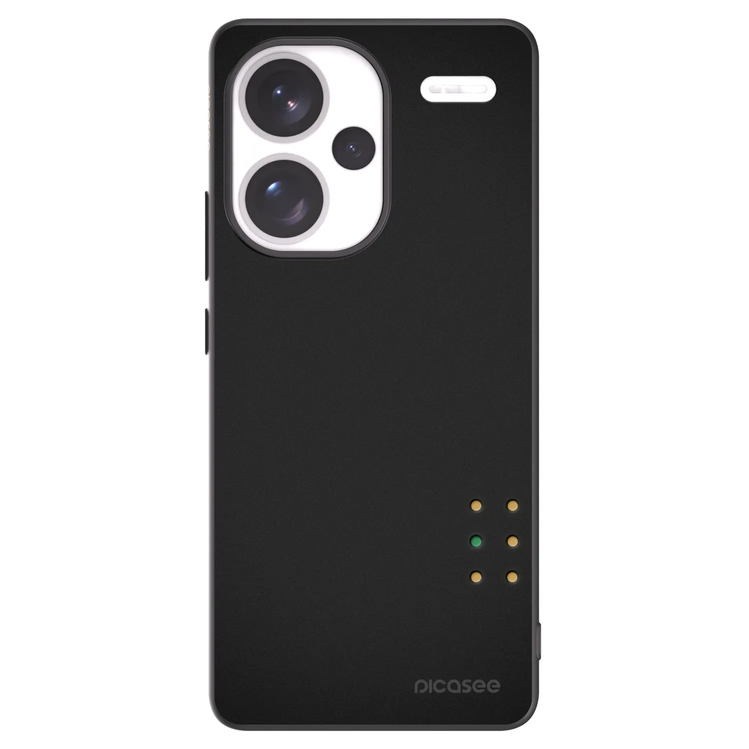 Picasee silikonový černý obal pro Xiaomi Redmi Note 13 Pro+ 5G - Pulse