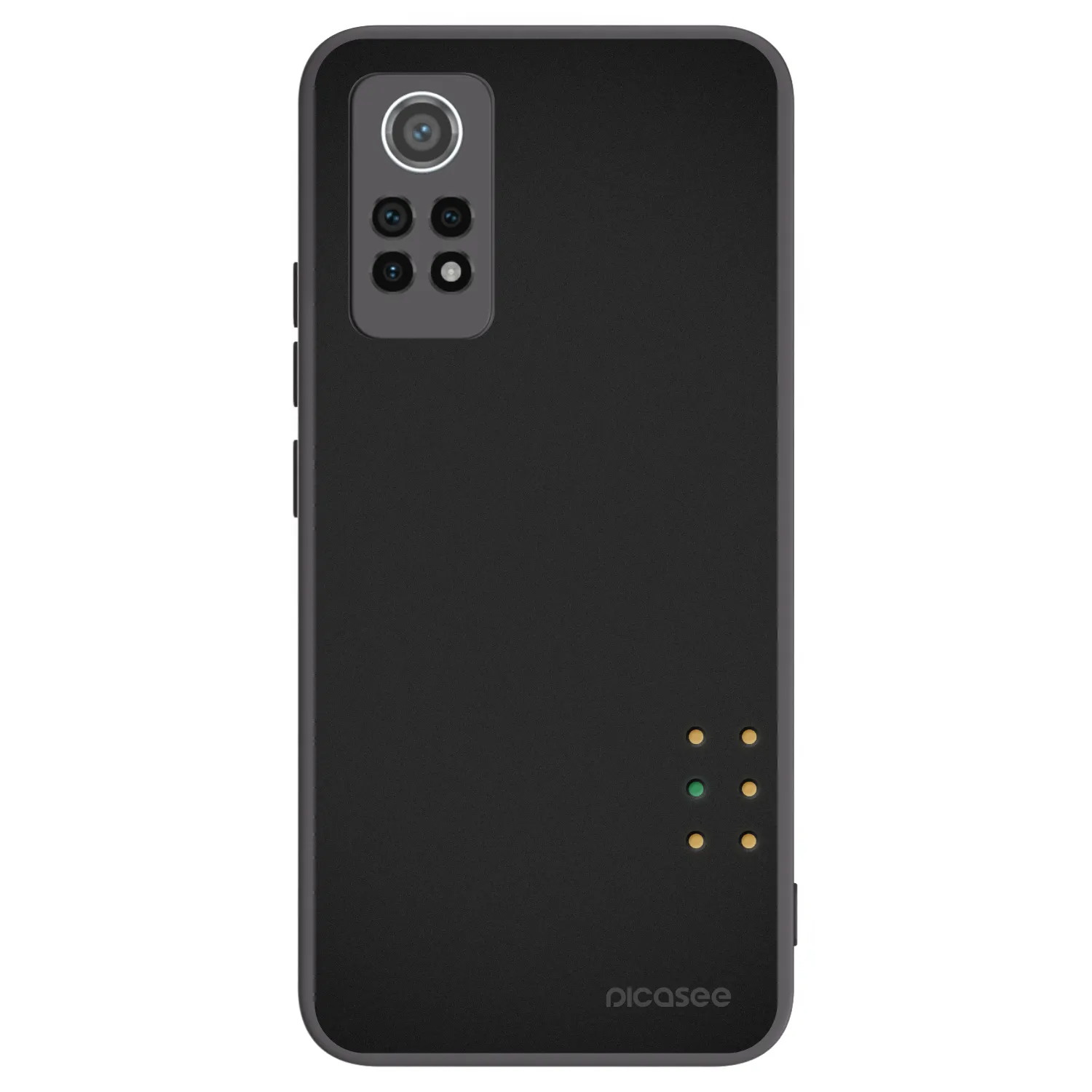 Picasee silikonový černý obal pro Xiaomi Redmi Note 12 Pro 4G - Pulse