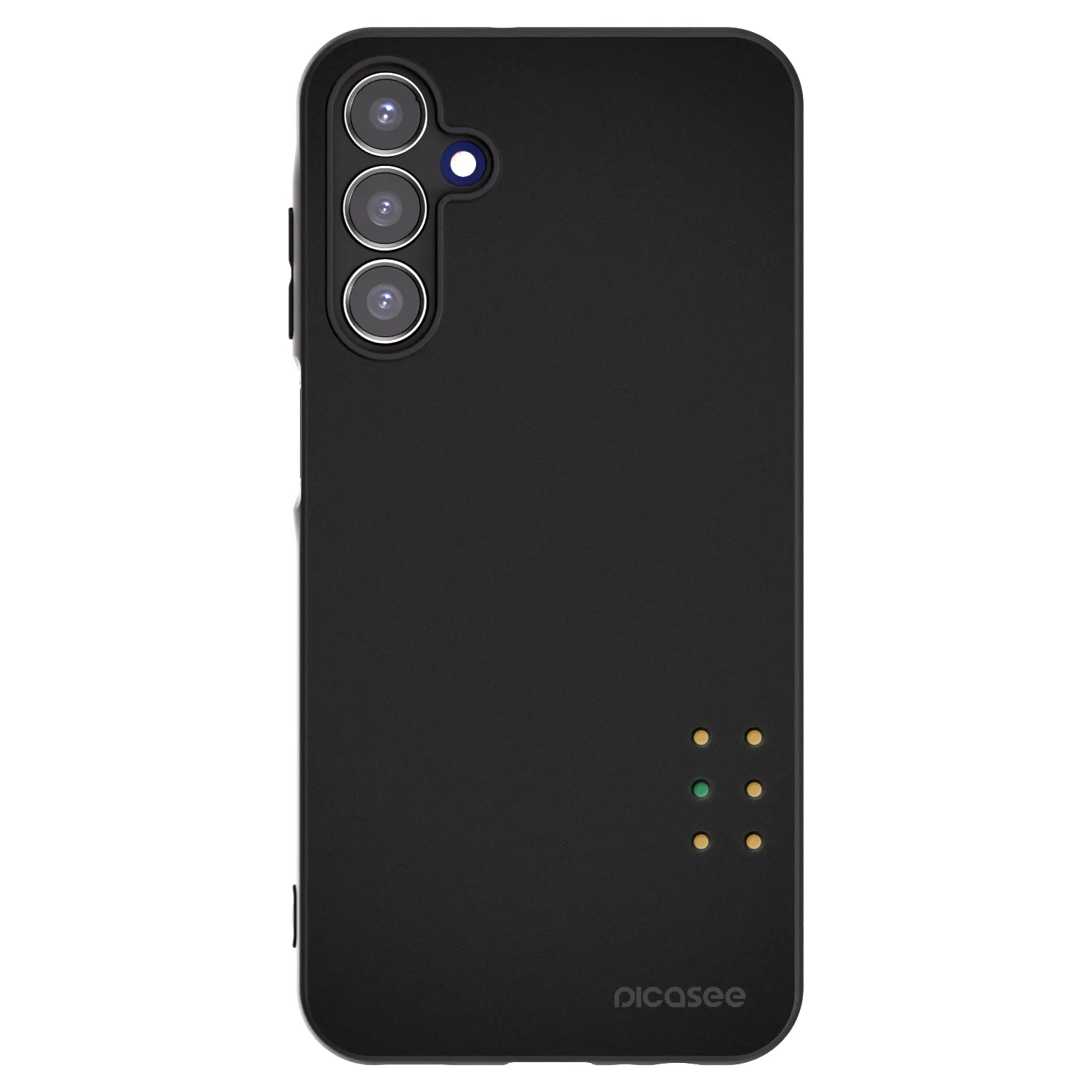 Picasee silikonový černý obal pro Samsung Galaxy A15 A155F 4G - Pulse