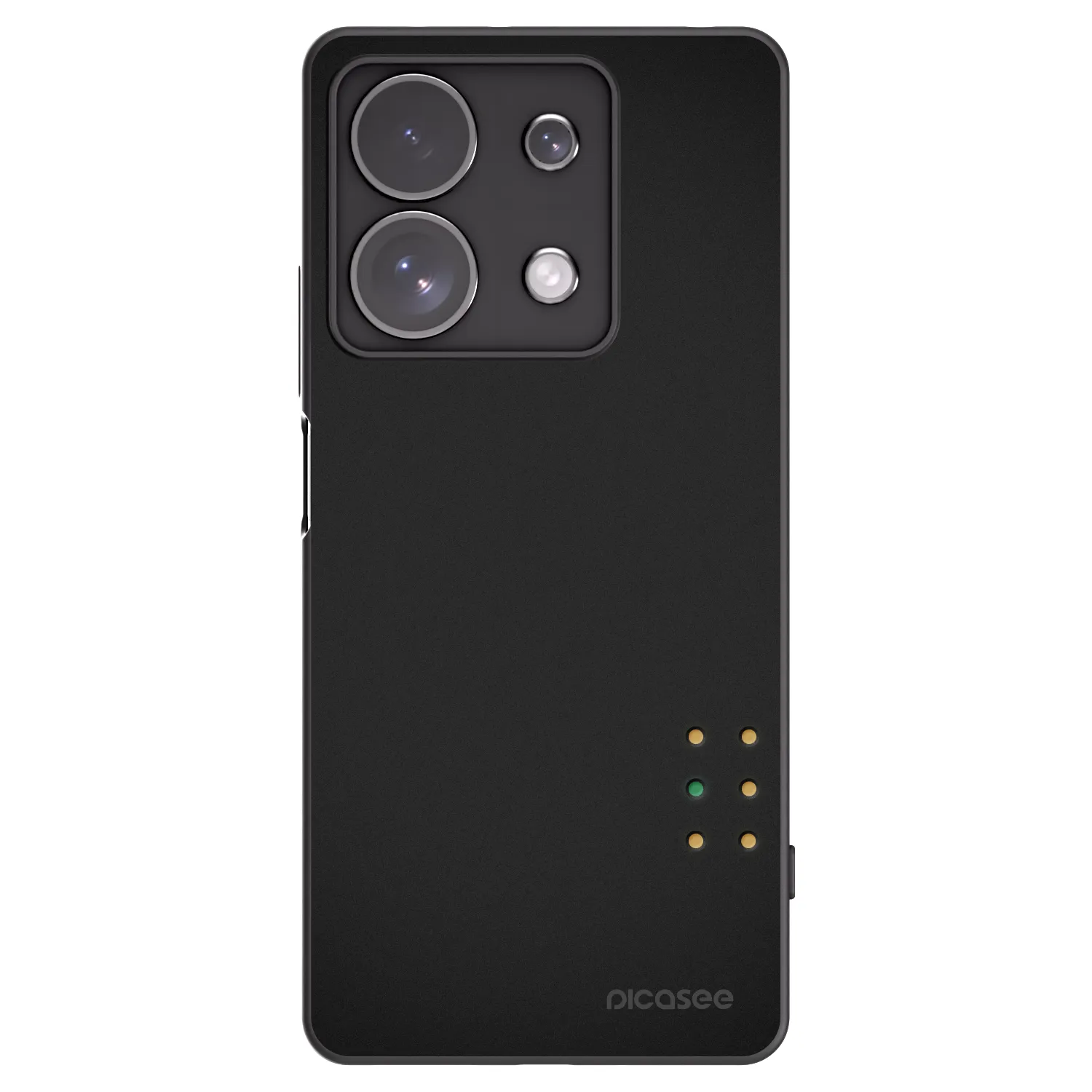 Picasee silikonový černý obal pro Xiaomi Redmi Note 13 Pro 4G - Pulse