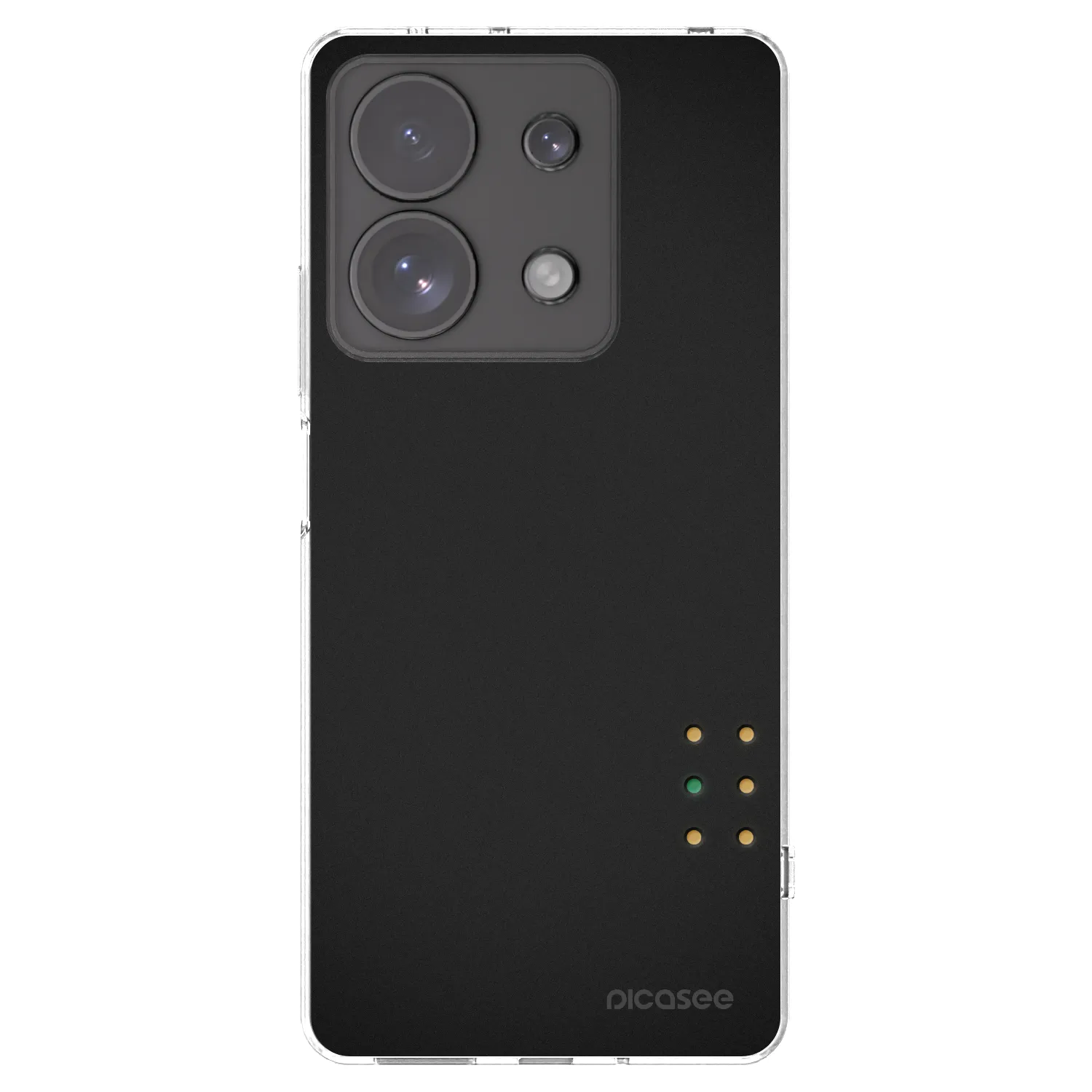 Picasee silikonový průhledný obal pro Xiaomi Redmi Note 13 Pro 4G - Pulse