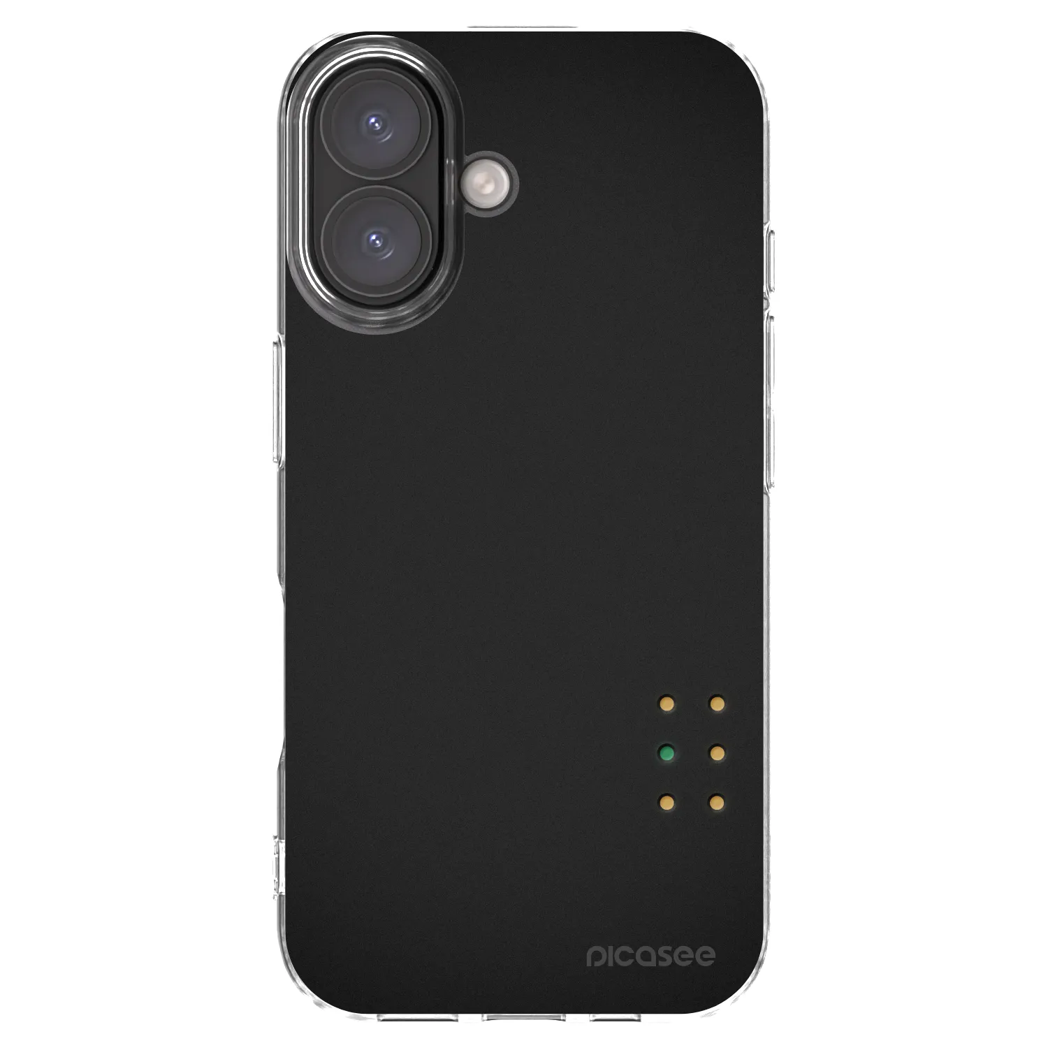 Picasee silikonový průhledný obal pro Apple iPhone 16 - Pulse