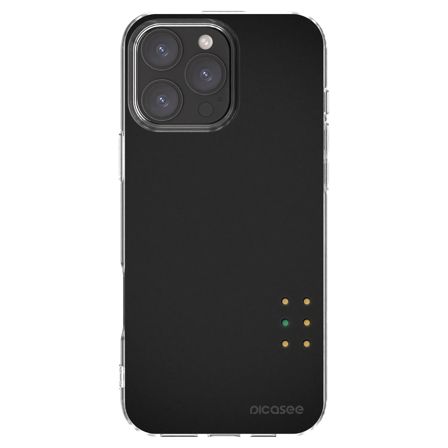 Picasee silikonový průhledný obal pro Apple iPhone 16 Pro Max - Pulse