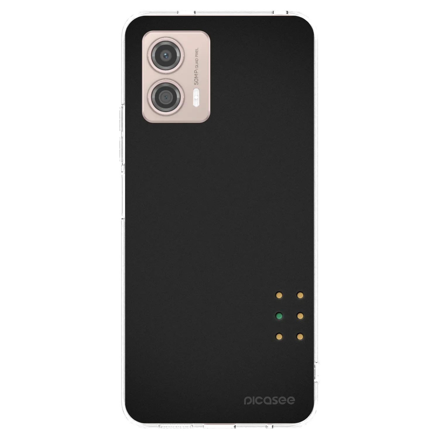 Picasee silikonový průhledný obal pro Motorola Moto G53 5G - Pulse