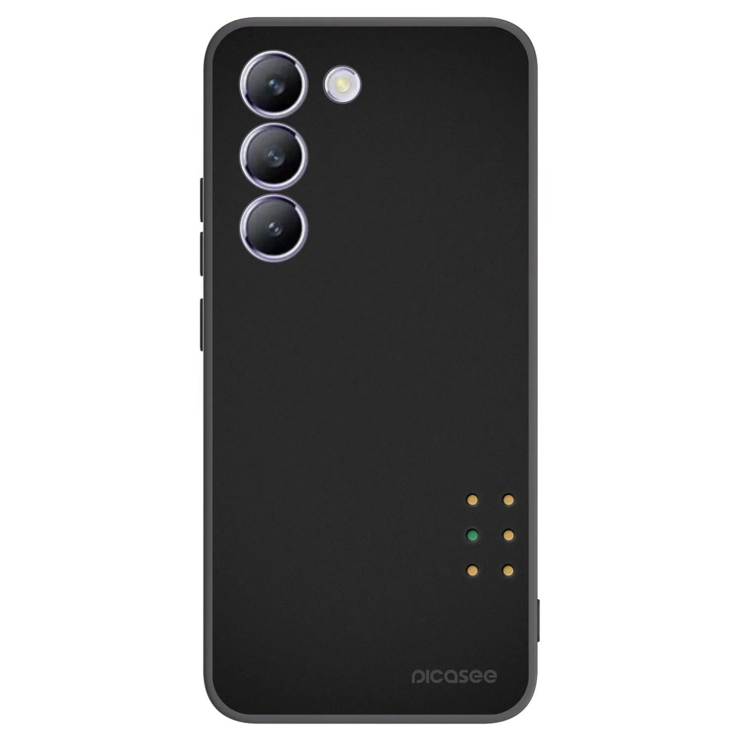 Picasee silikonový černý obal pro Vivo V40 SE 5G - Pulse