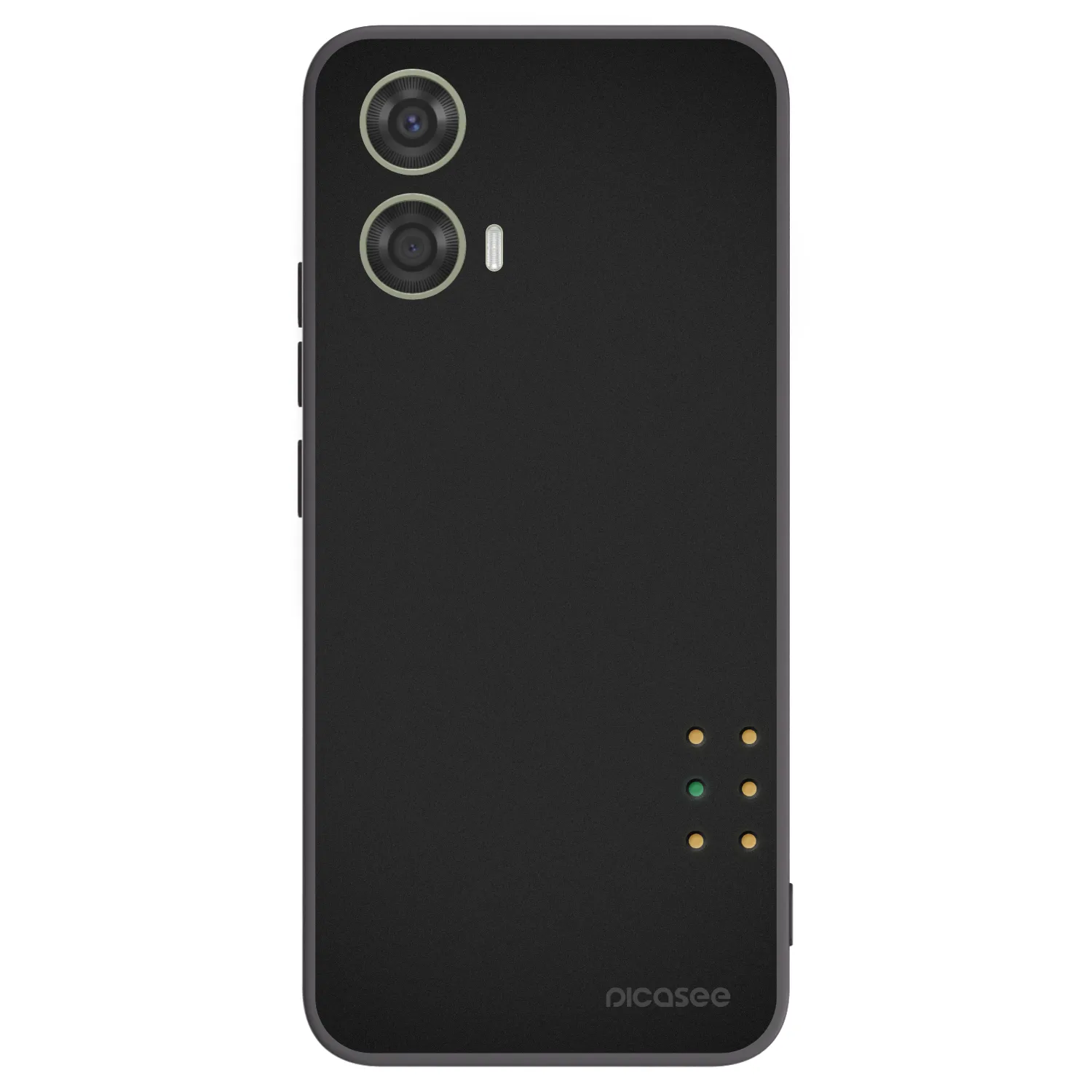 Picasee silikonový černý obal pro Motorola Moto G24 - Pulse