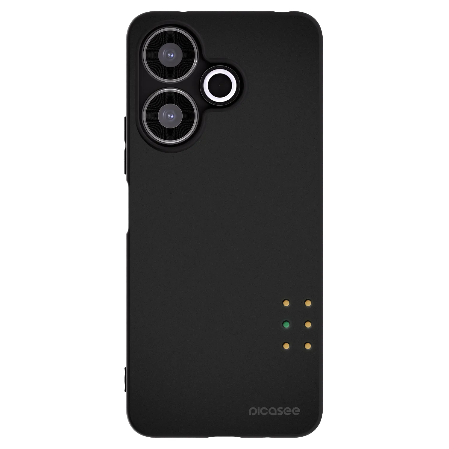 Picasee silikonový černý obal pro Xiaomi Redmi 13 4G - Pulse