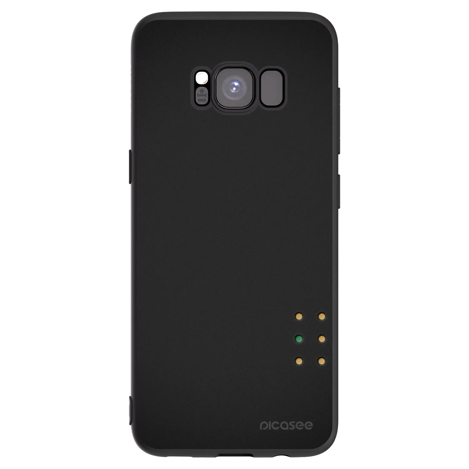 Picasee silikonový černý obal pro Samsung Galaxy S8 G950F - Pulse