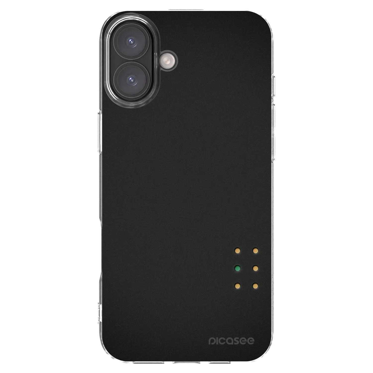Picasee silikonový průhledný obal pro Apple iPhone 16 Plus - Pulse