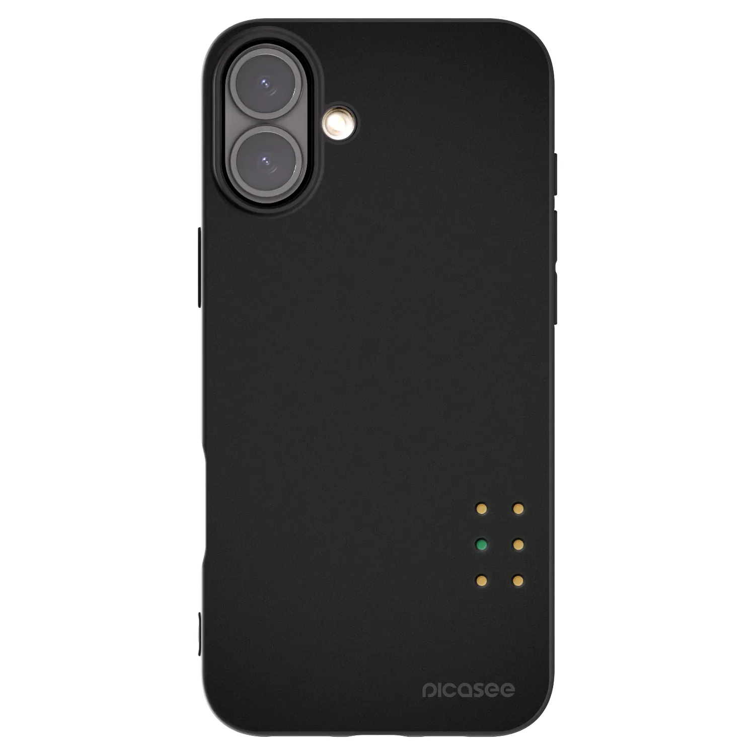 Picasee silikonový černý obal pro Apple iPhone 16 Plus - Pulse
