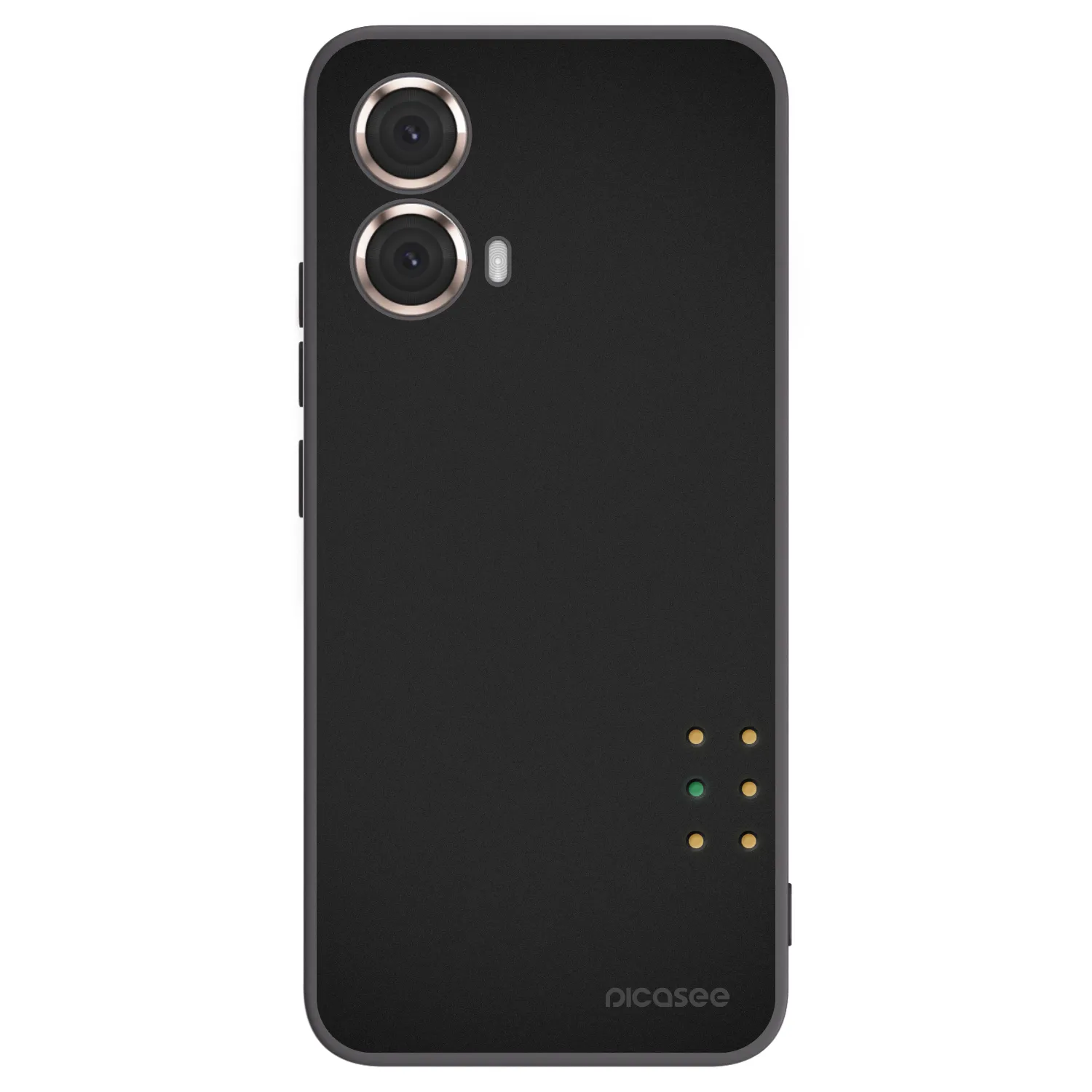 Picasee silikonový černý obal pro Motorola Moto G85 - Pulse