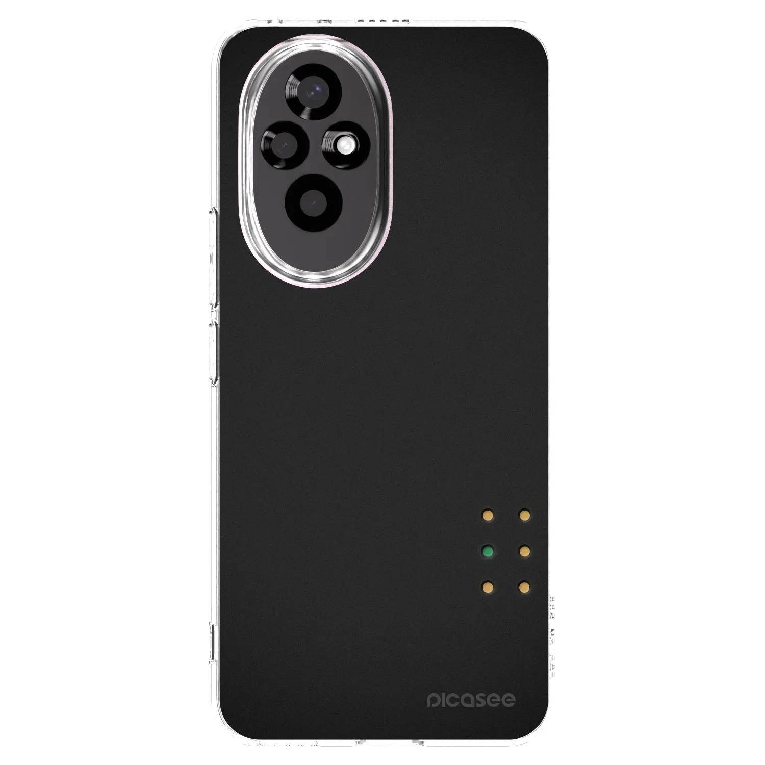 Picasee silikonový průhledný obal pro Honor 200 Pro 5G - Pulse