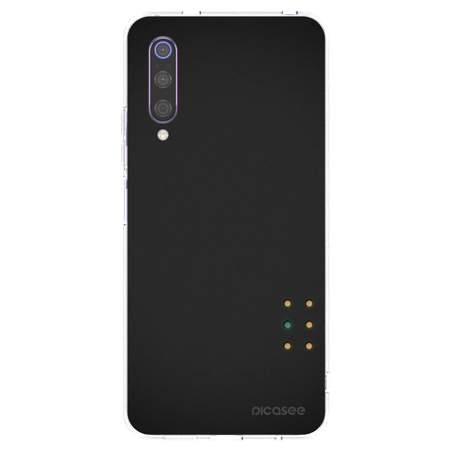 Picasee silikonový průhledný obal pro Xiaomi Mi 9 - Pulse