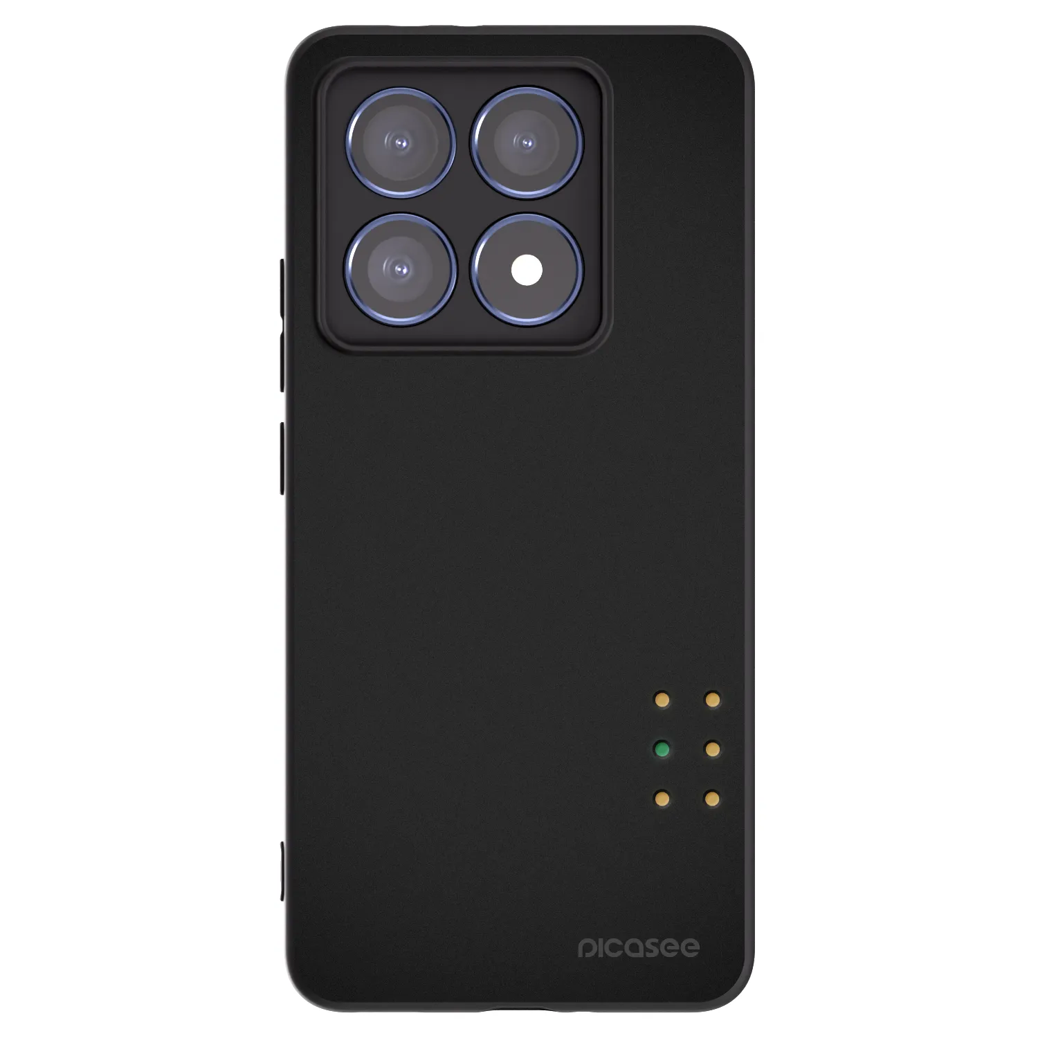 Picasee silikonový černý obal pro Xiaomi 14T Pro - Pulse