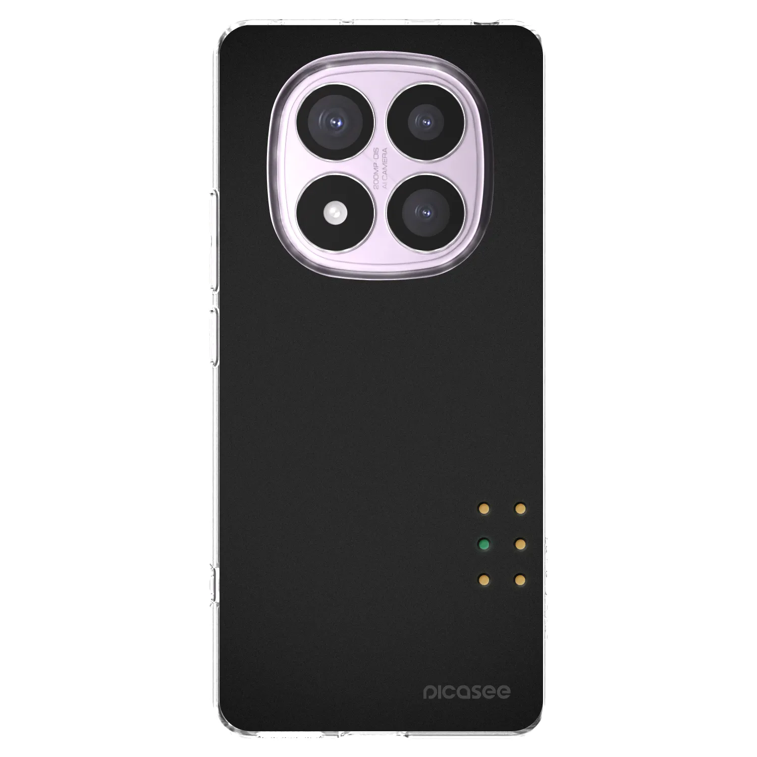 Picasee silikonový průhledný obal pro Xiaomi Redmi Note 14 Pro 5G - Pulse