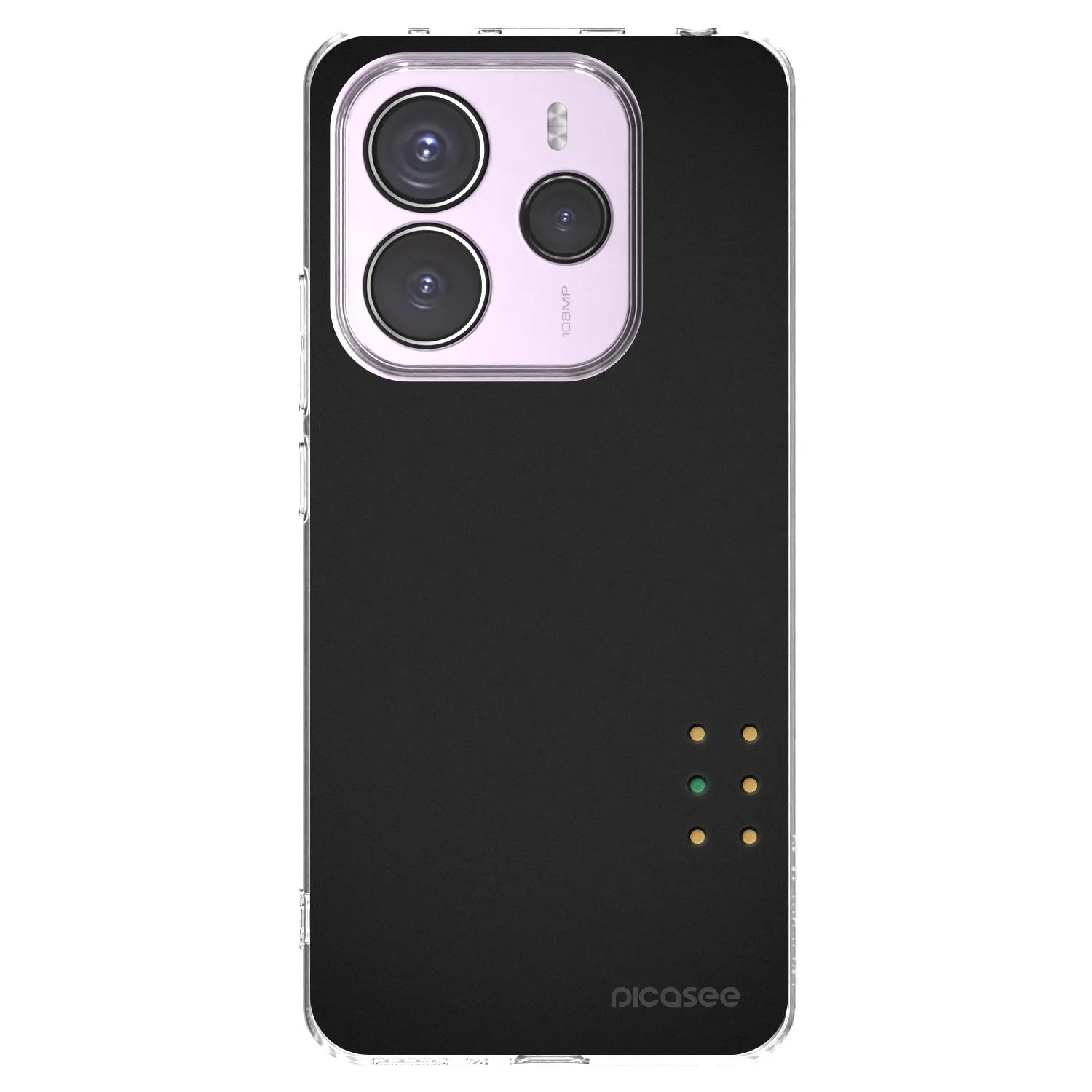 Picasee silikonový průhledný obal pro Xiaomi Redmi Note 14 5G - Pulse