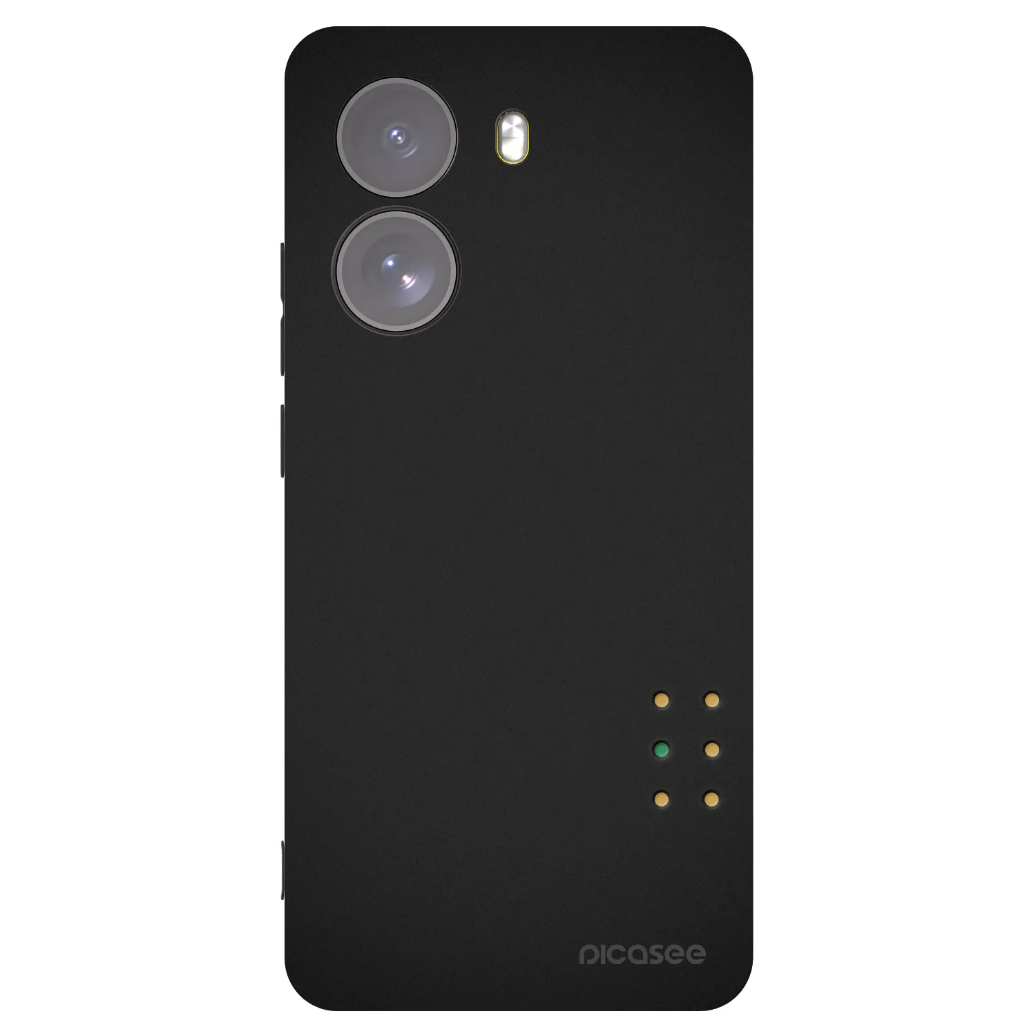 Picasee silikonový černý obal pro Xiaomi Poco X7 - Pulse