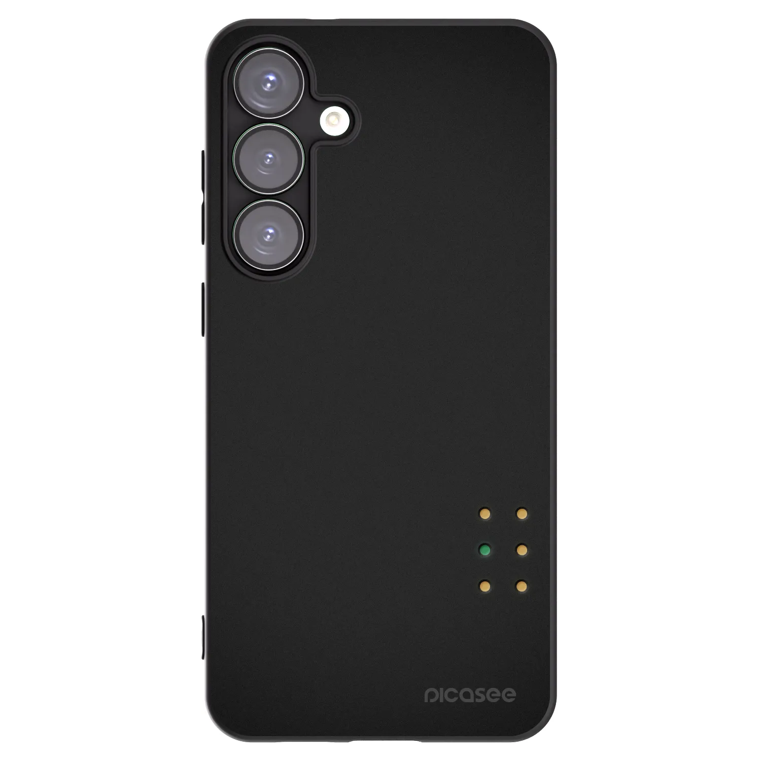 Picasee silikonový černý obal pro Samsung Galaxy S25+ 5G - Pulse