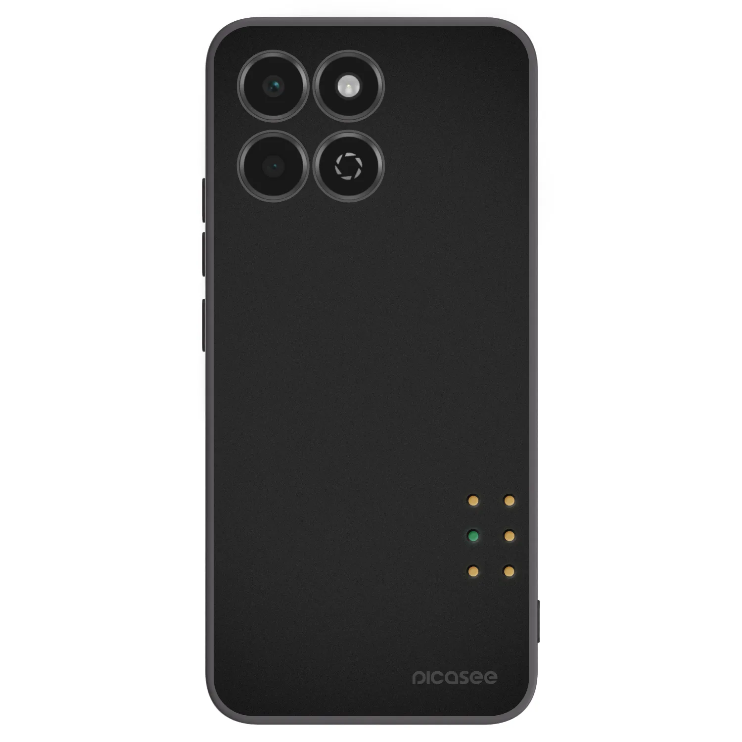 Picasee silikonový černý obal pro Honor 200 Smart 5G - Pulse