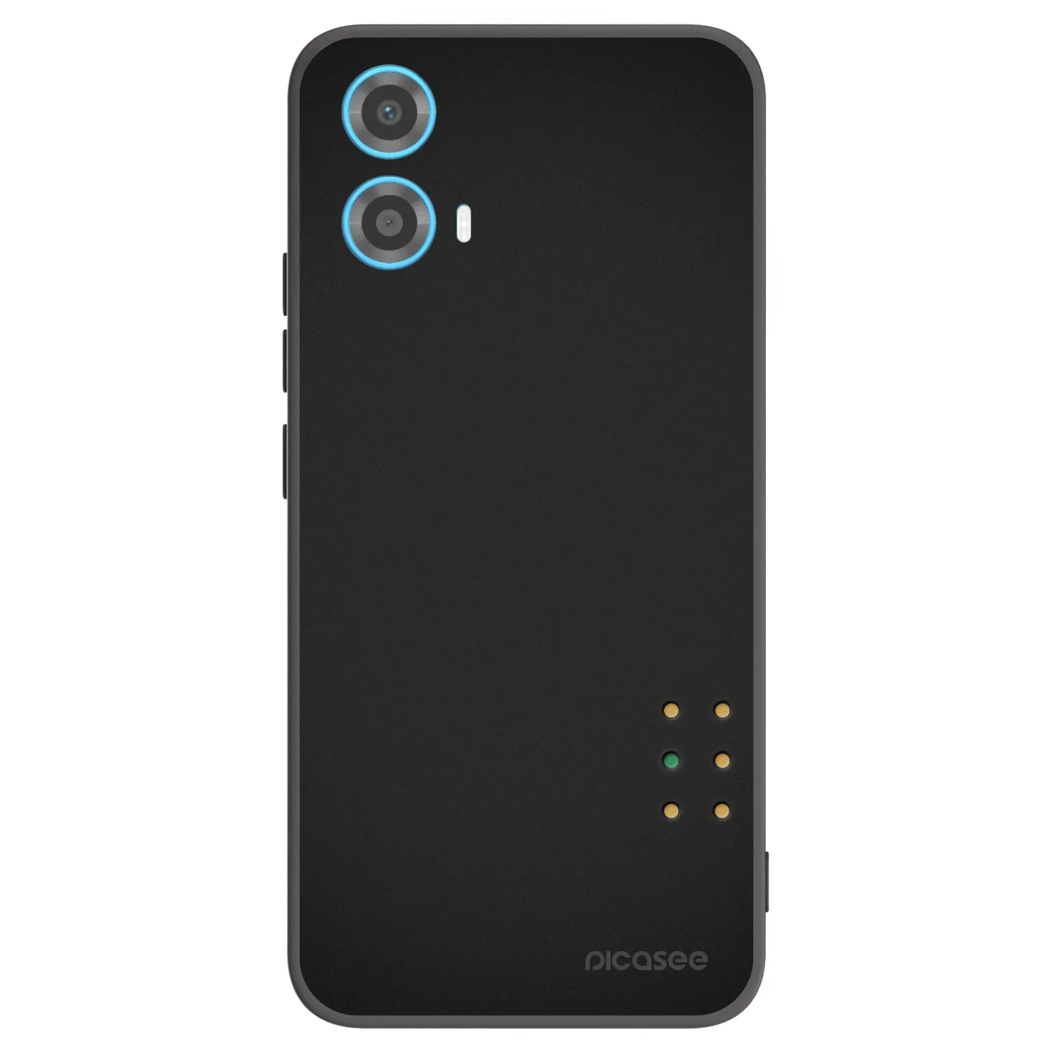 Picasee silikonový černý obal pro Motorola Moto G34 5G - Pulse
