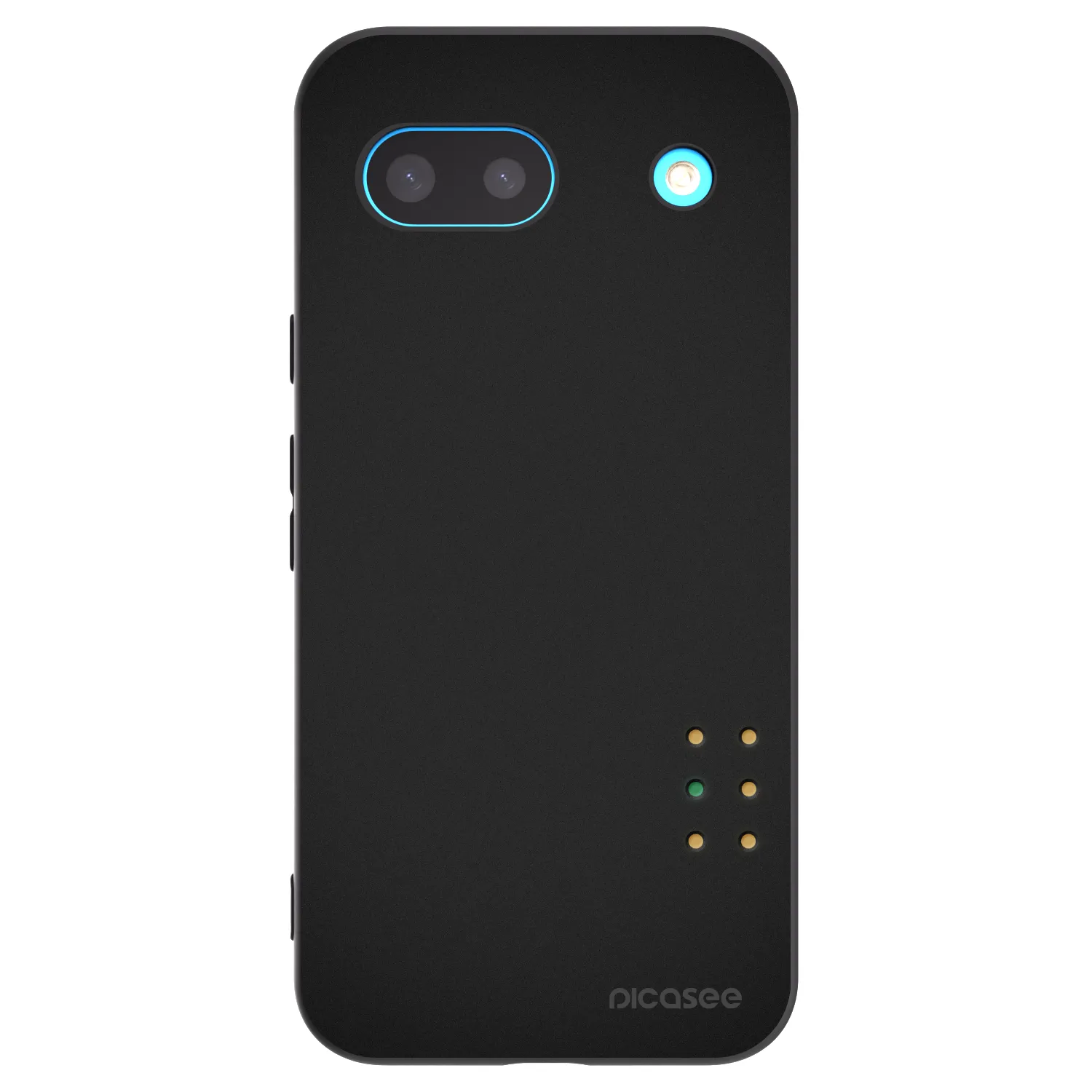 Picasee silikonový černý obal pro Google Pixel 8a - Pulse