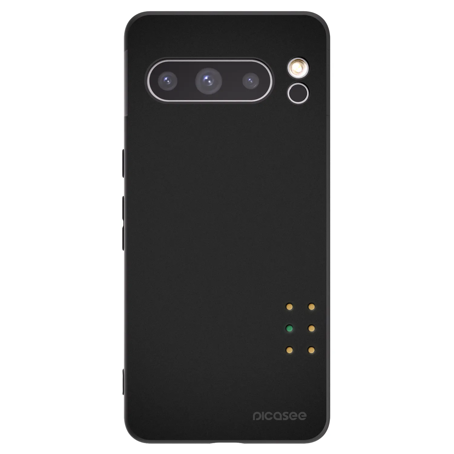 Picasee silikonový černý obal pro Google Pixel 8 Pro - Pulse