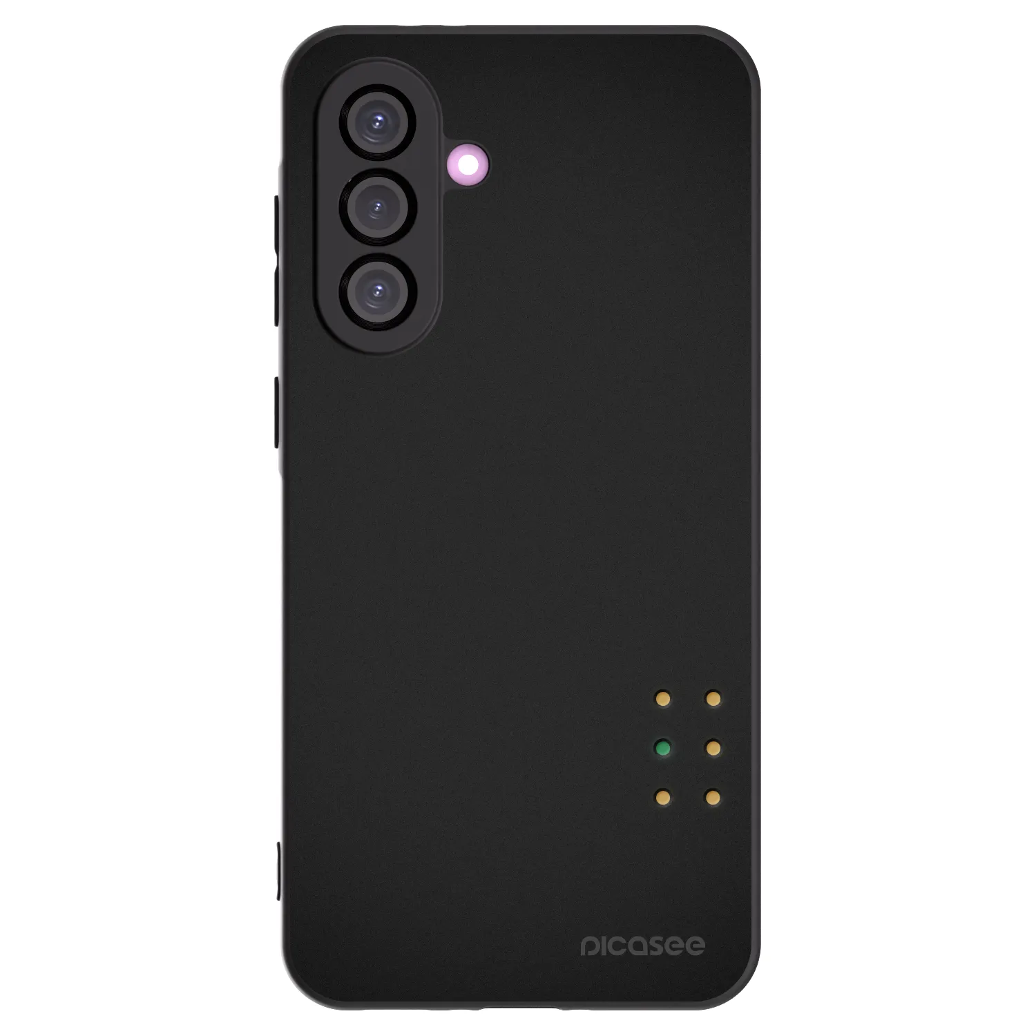 Picasee silikonový černý obal pro Samsung Galaxy A36 5G - Pulse