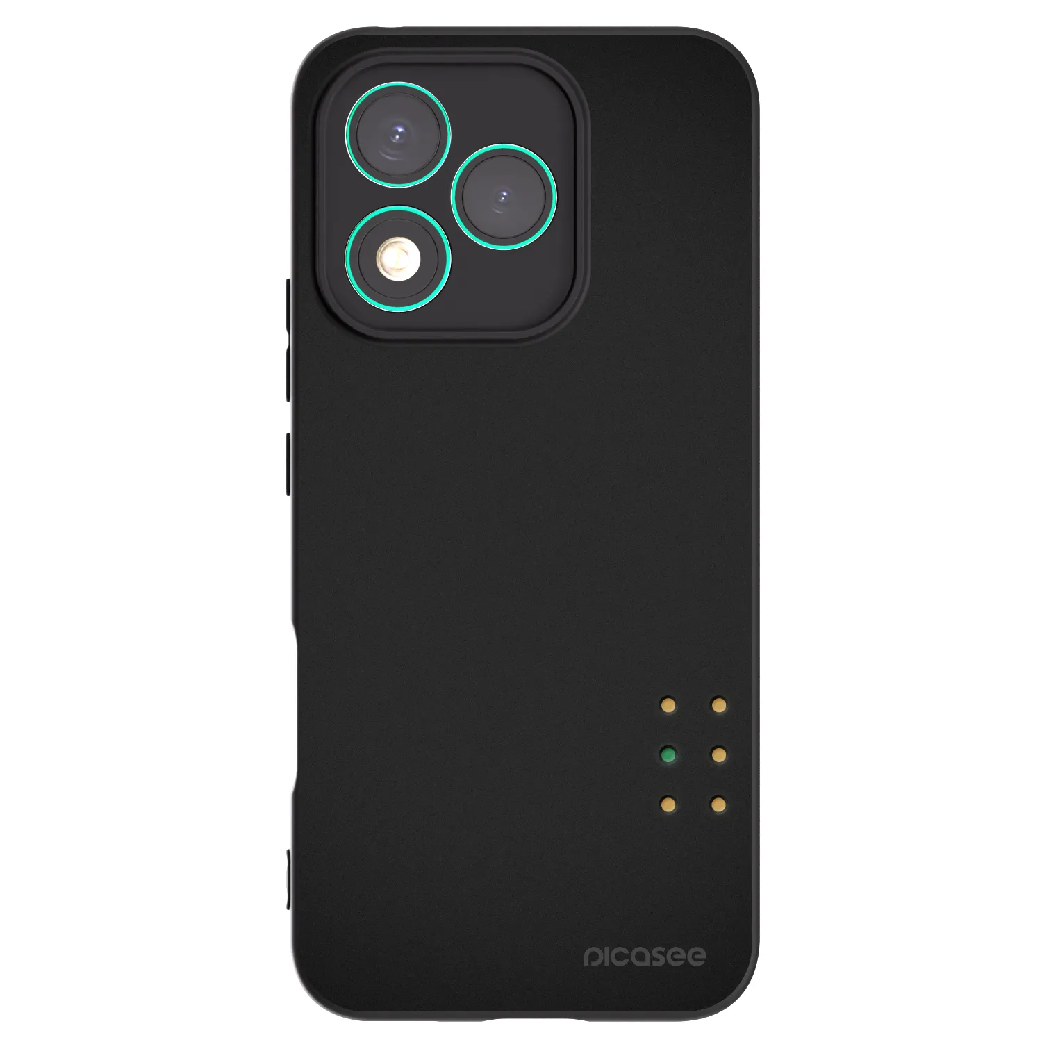 Picasee silikonový černý obal pro Honor 400 Lite 5G - Pulse
