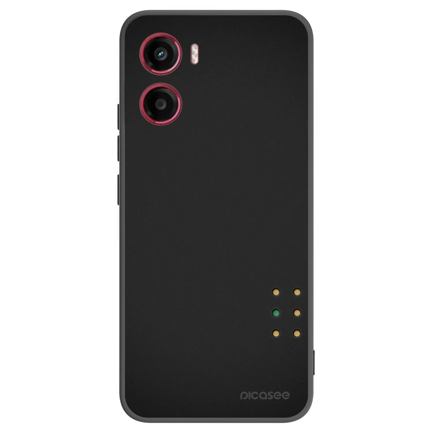 Picasee silikonový černý obal pro Motorola Moto G05 - Pulse